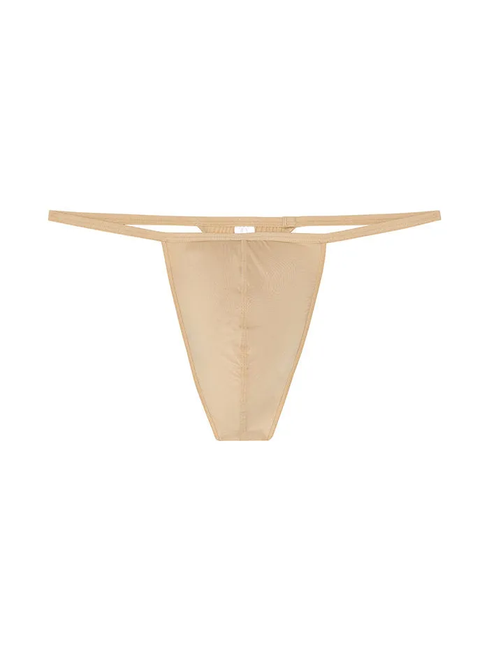 hom-plume-g-string-string-homme-chair-microfibre image 1