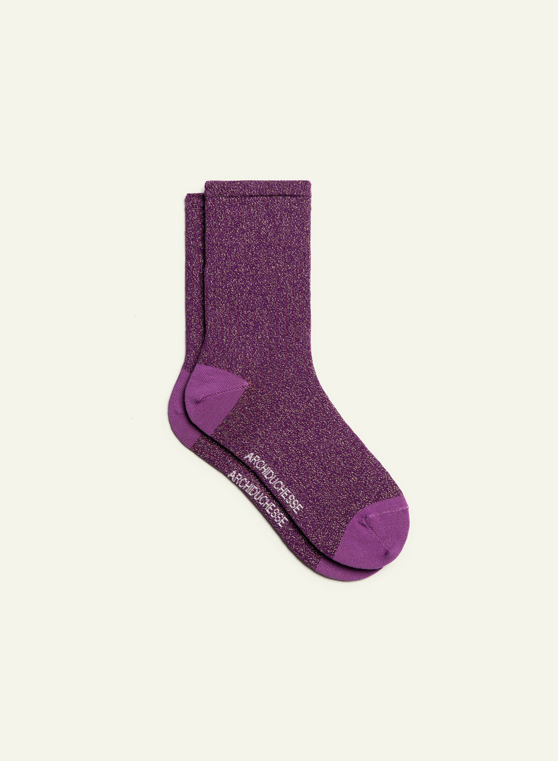 archiduchesse-paillet-e-chaussettes-ultra-violet-lurex image 2