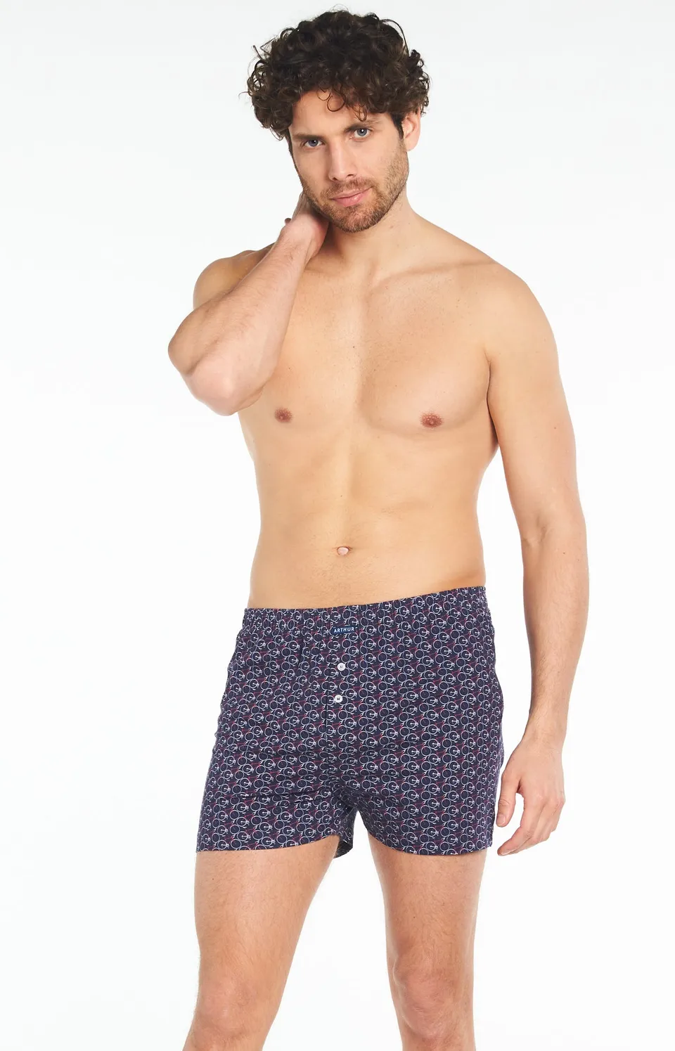 arthur-le-club-v-lo-cale-on-de-nuit-marine-coton-bio image 1