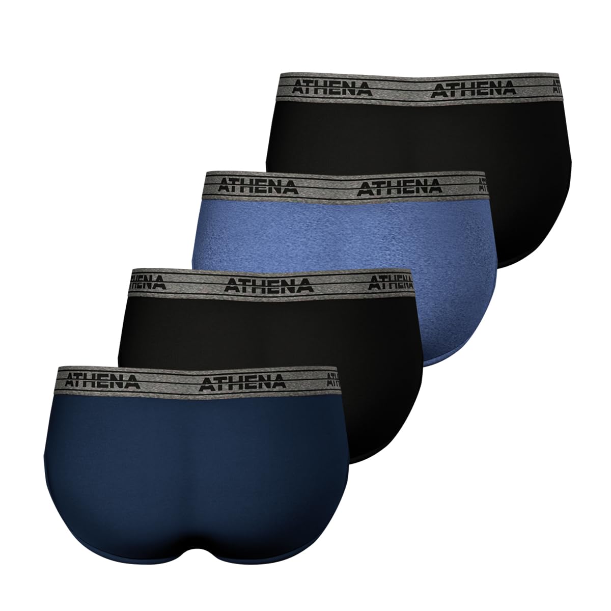 athena-ecopack-lot-4-slips-homme-coton-xl image 2