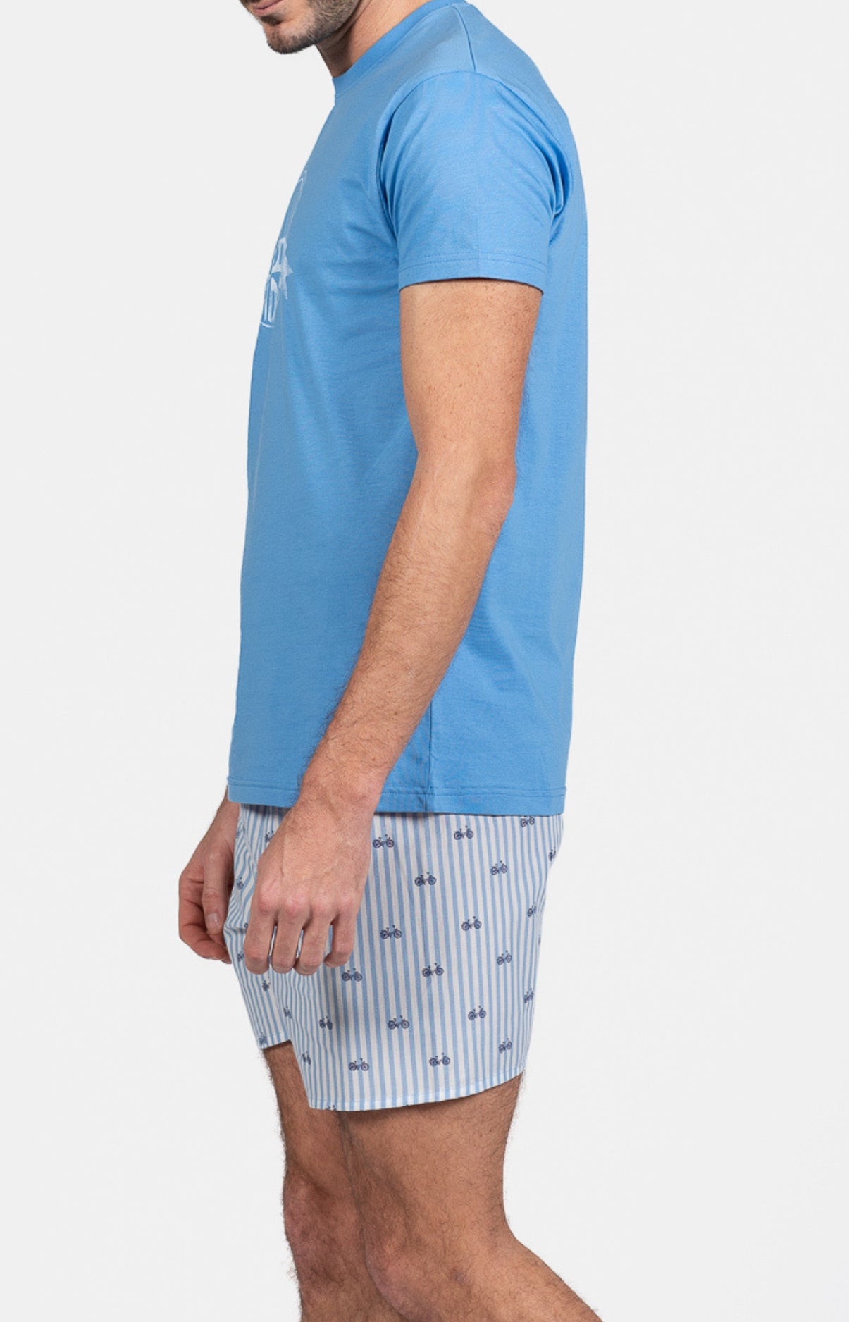 arthur-bob-tour-du-cadran-pyjama-bleu-coton-homme image 5