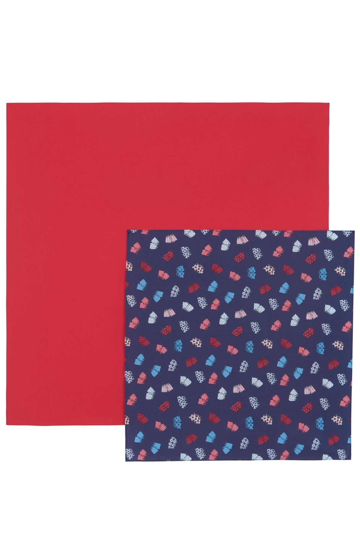 arthur-bob-furoshiki-tissu-emballage-cadeau-vert-lot-2-coton image 3