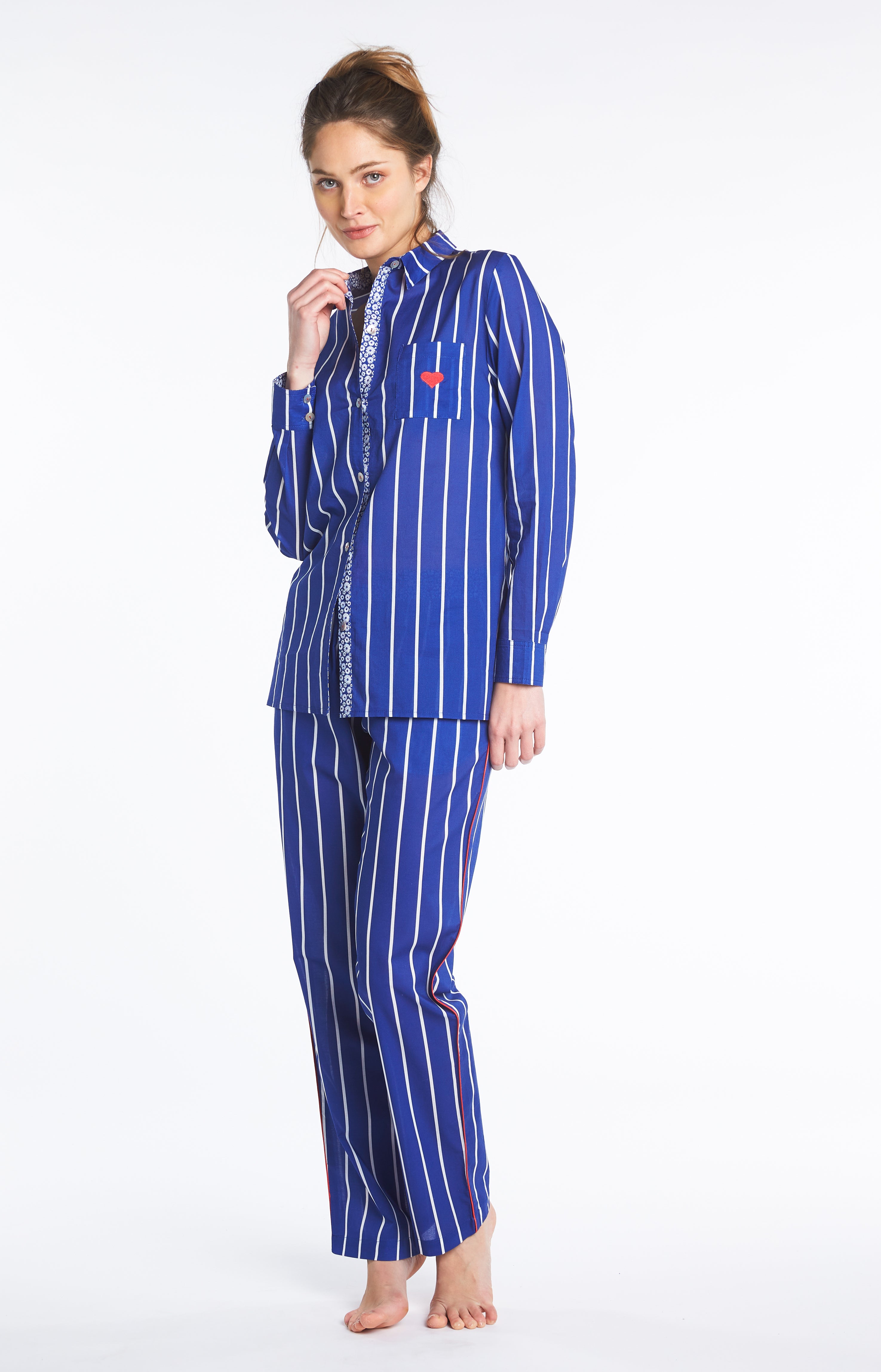 arthur-bob-camille-chemise-coton-bleu-roi image 5