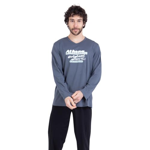 athena-ecopack-7o71-pyjama-homme-taille-l-coton-manches-longues image 7