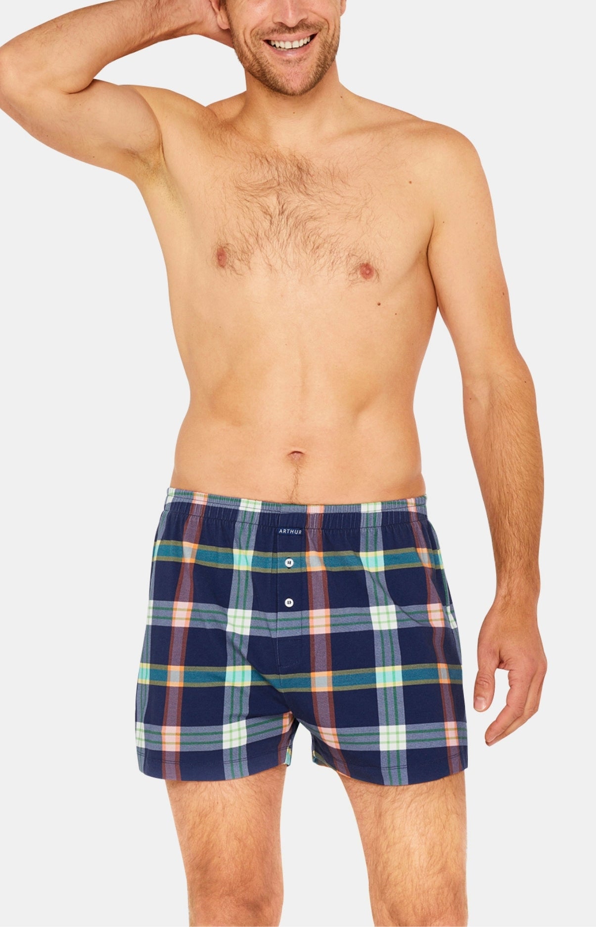 arthur-le-club-ashberry-cale-on-marine-coton-bio image 2