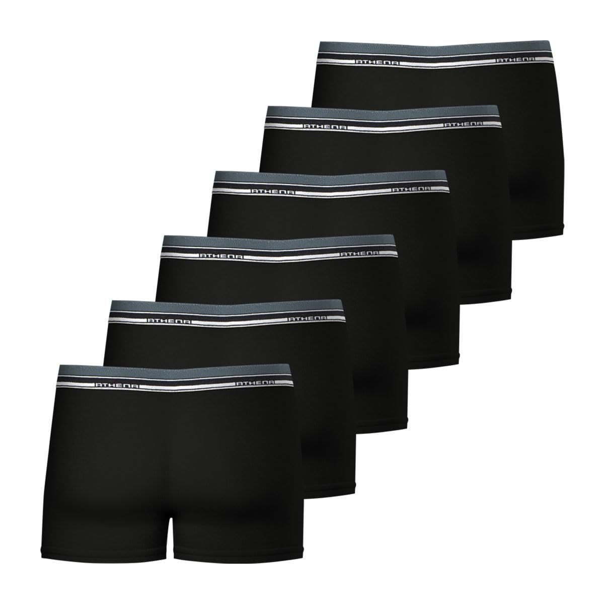 athena-easy-boxer-homme-lc07-lot-de-6-coton-stretch image 4