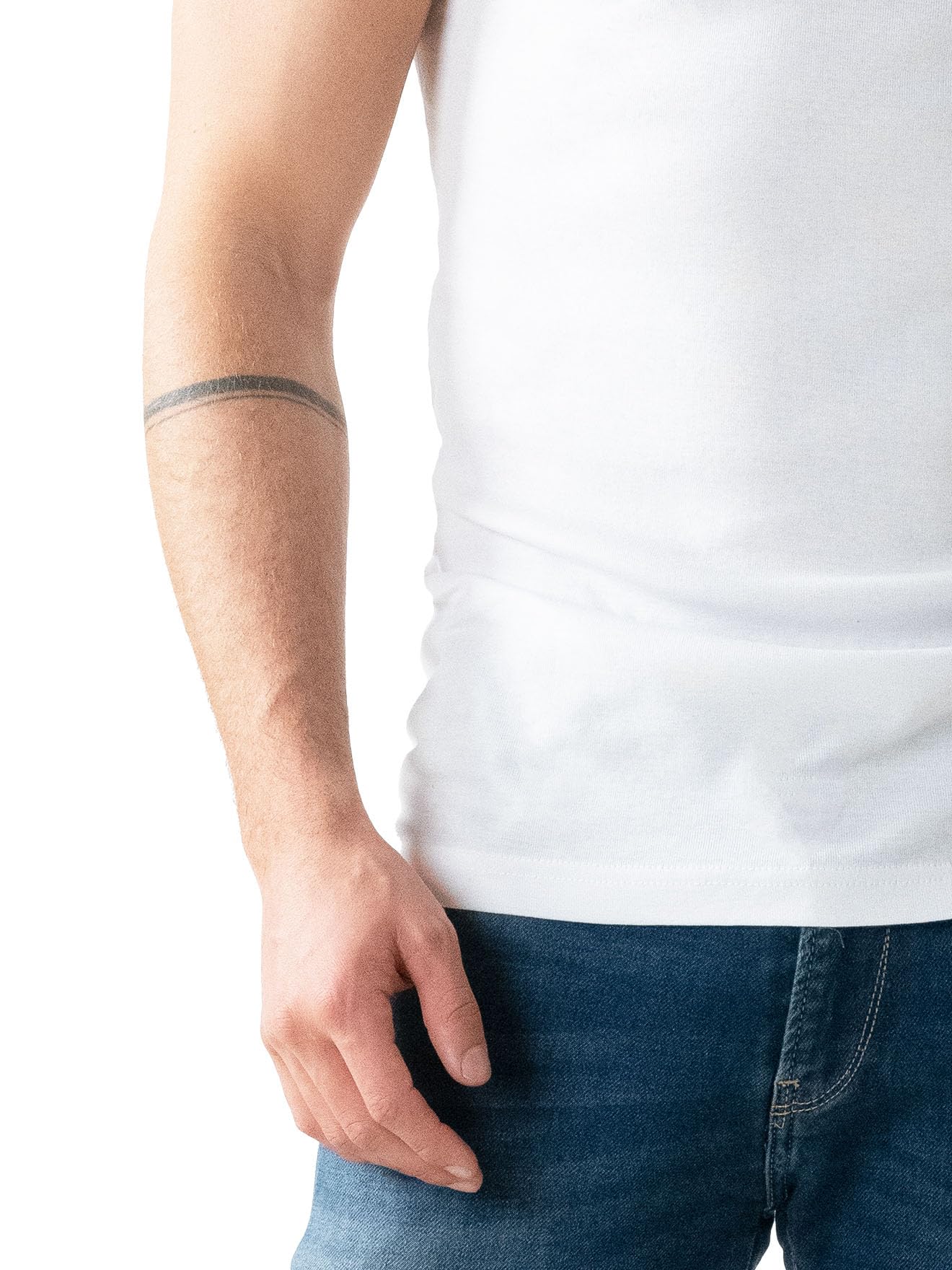 athena-ecopack-d-bardeur-homme-coton-blanc-lot-de-4-m image 3