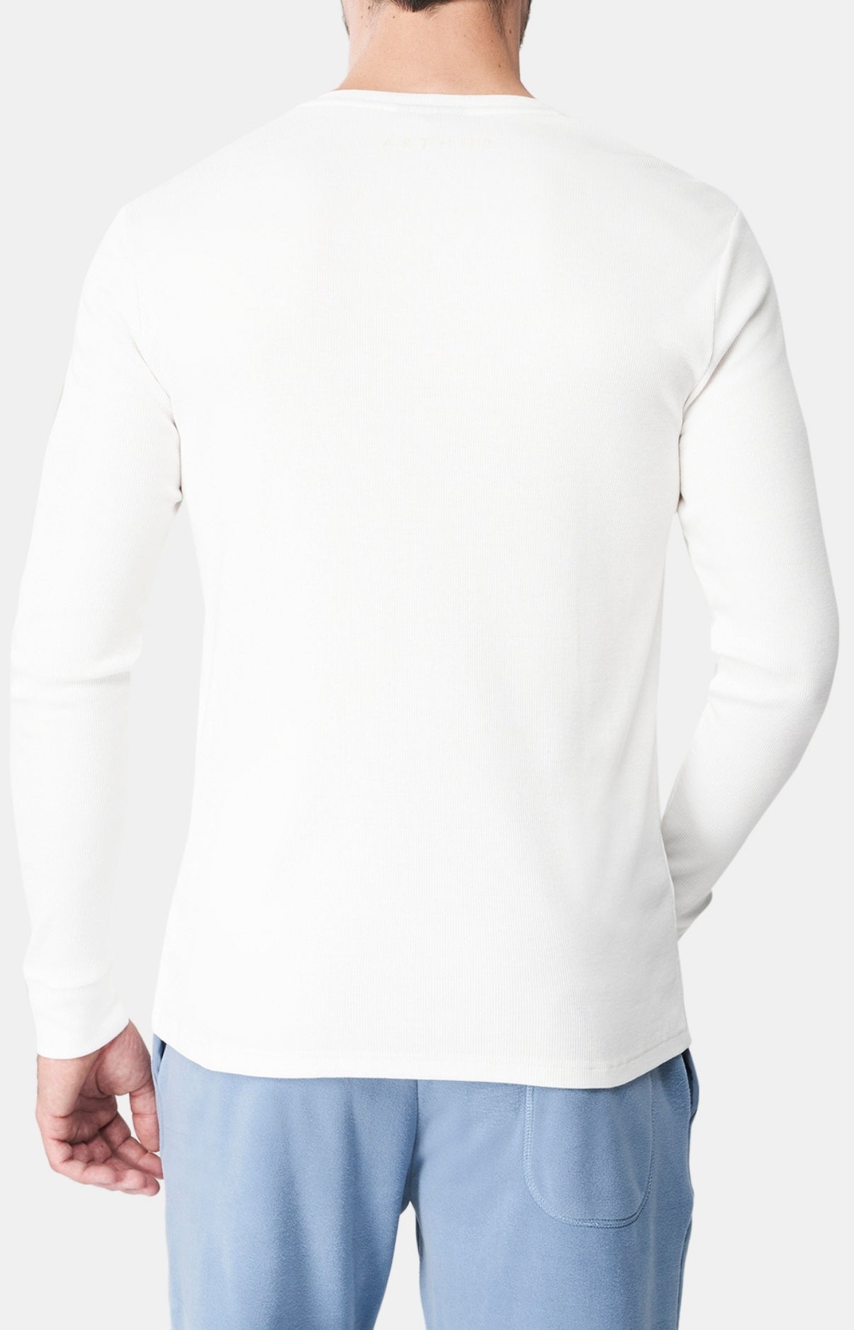 arthur-bob-ecru-tee-shirt-homme-manches-longues-cru image 5