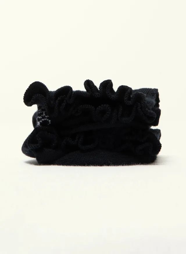 archiduchesse-fantaisie-collerettes-noir-r-glisse-chaussettes image 1