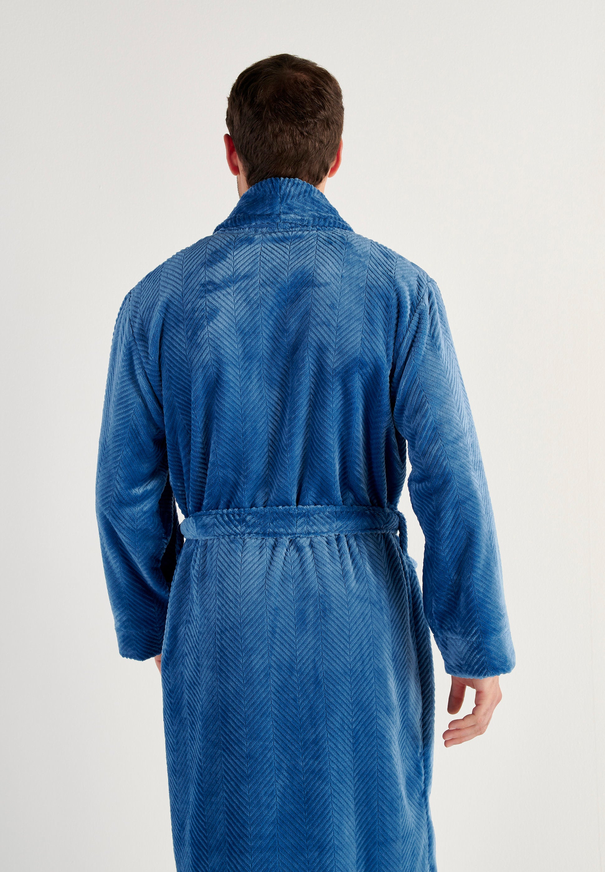 hom-modal-comfort-peignoir-everest-homme-bleu-polaire image 3