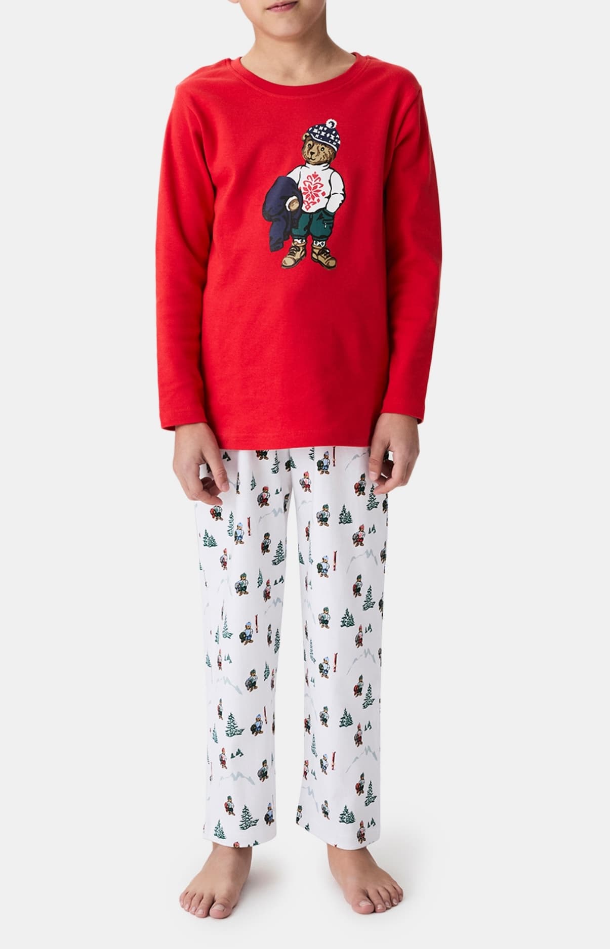 arthur-bob-mount-pyjama-enfant-blanc-coton-manches-longues image 2