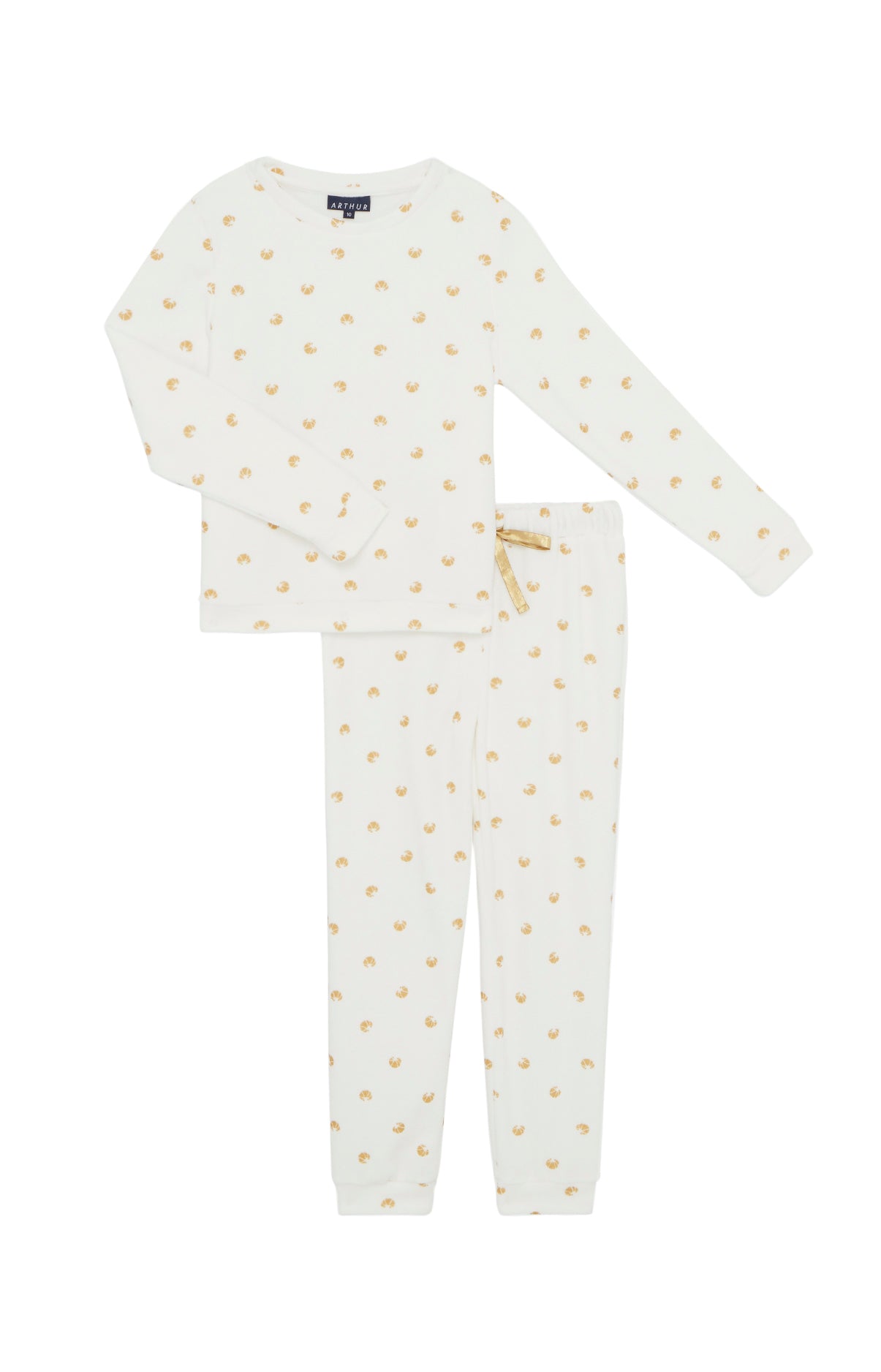 arthur-croissant-pyjama-enfant-ivoire-8a image 3