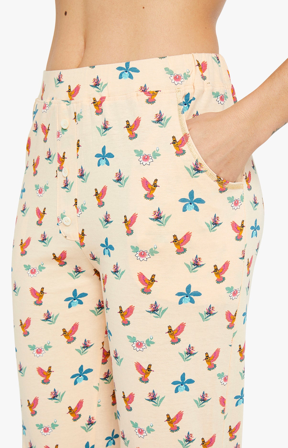 arthur-bob-colibri-pyjama-coton-bio-poudre-manches-longues image 4