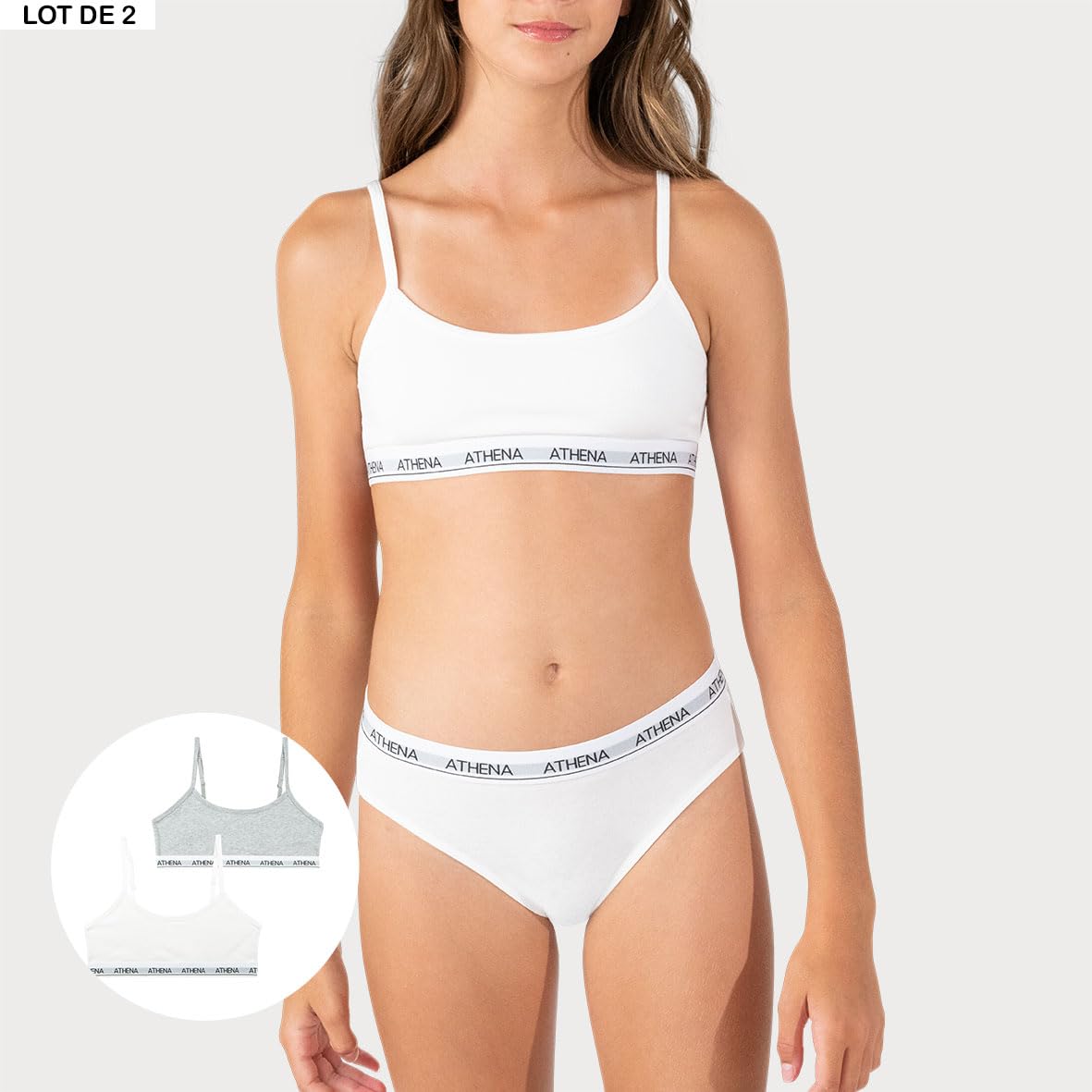athena-douceur-cotonbrassi-re-fille-lot-de-2-taille-86 image 2