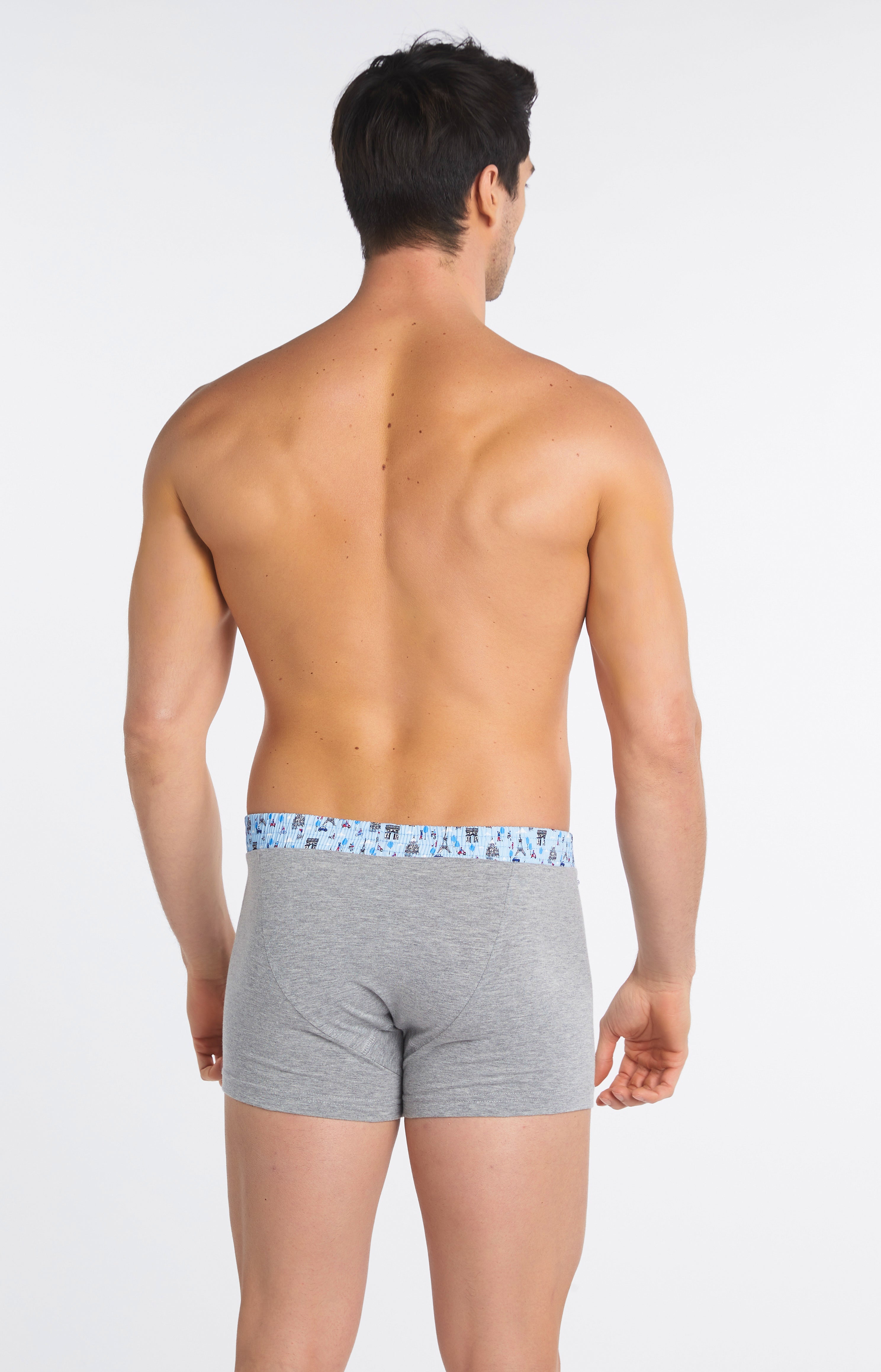 arthur-bob-club-boxer-homme-gris-coton-s-xxl image 7