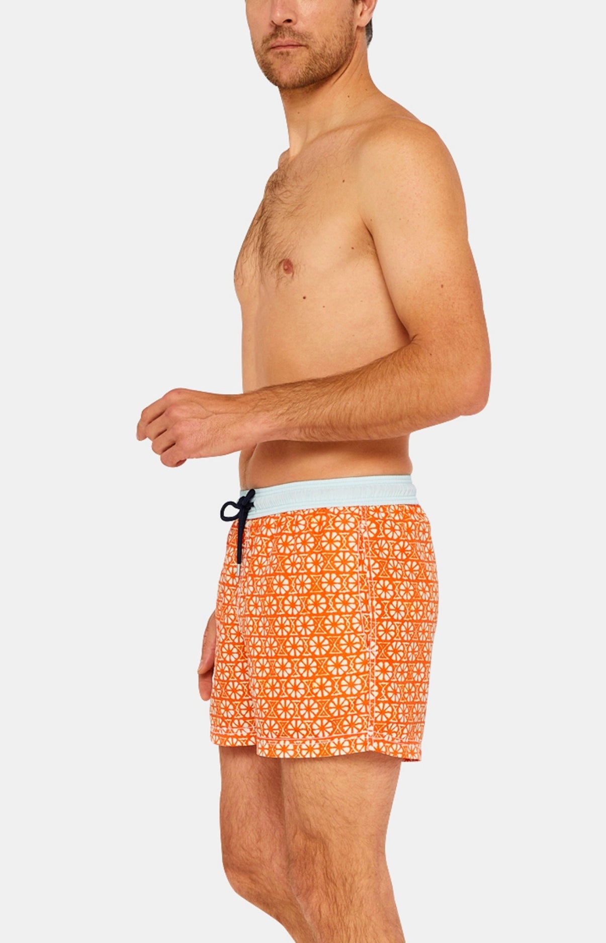 arthur-bob-goa-short-de-bain-homme-orange-recycl-s-chage image 4