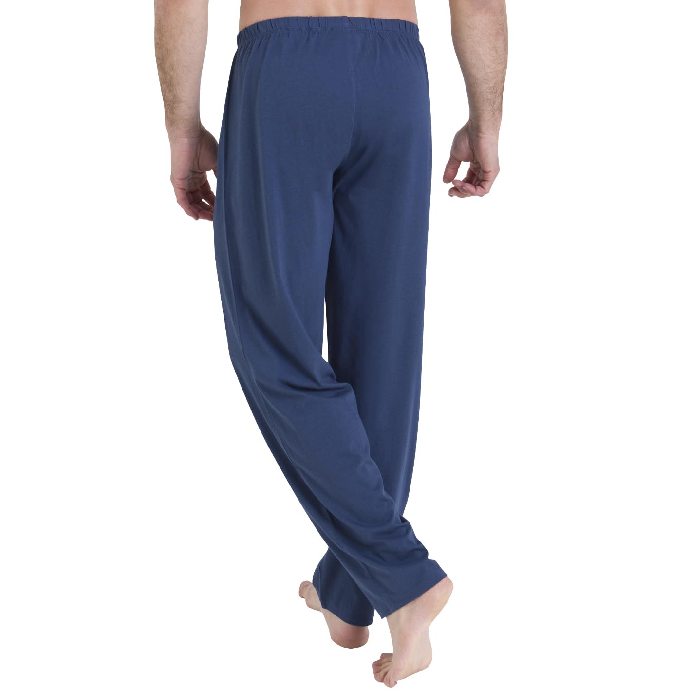 athena-graphic-pyjama-long-homme-coton-marine-noir-l image 4