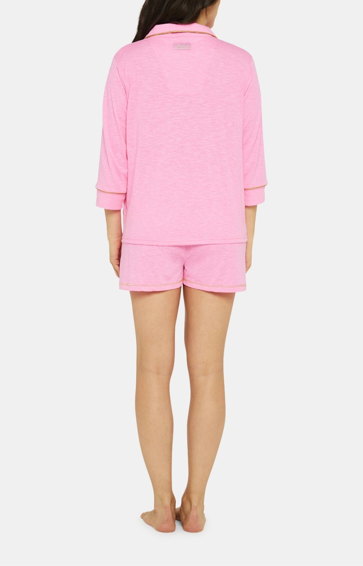 arthur-bob-pyjama-court-boutonn-candy-polyester-coton-femme image 5