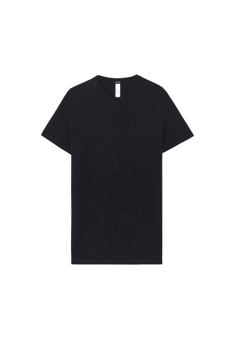 hom-supreme-cotton-t-shirt-col-rond-homme-noir-l image 1