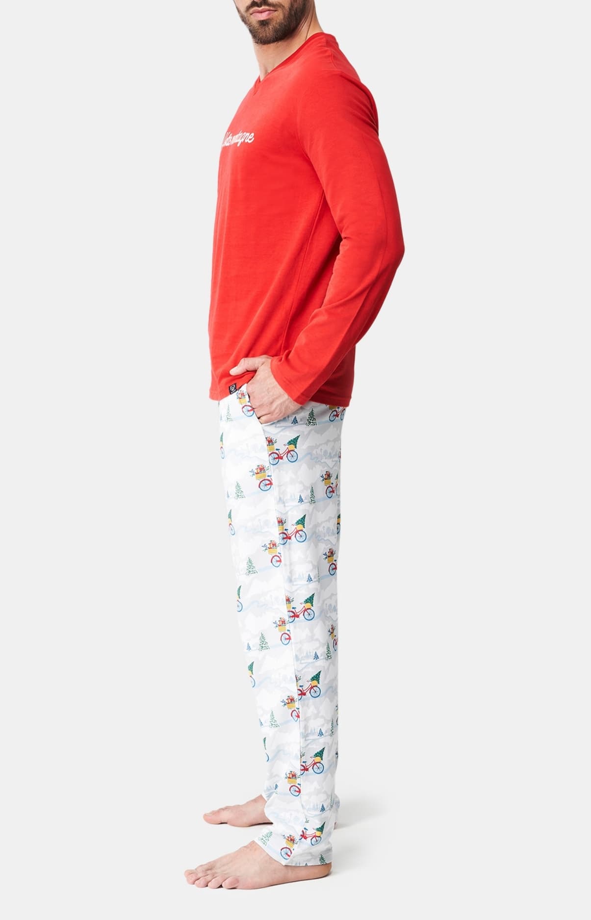 arthur-bob-hotte-montagne-pyjama-blanc-coton-bio image 4