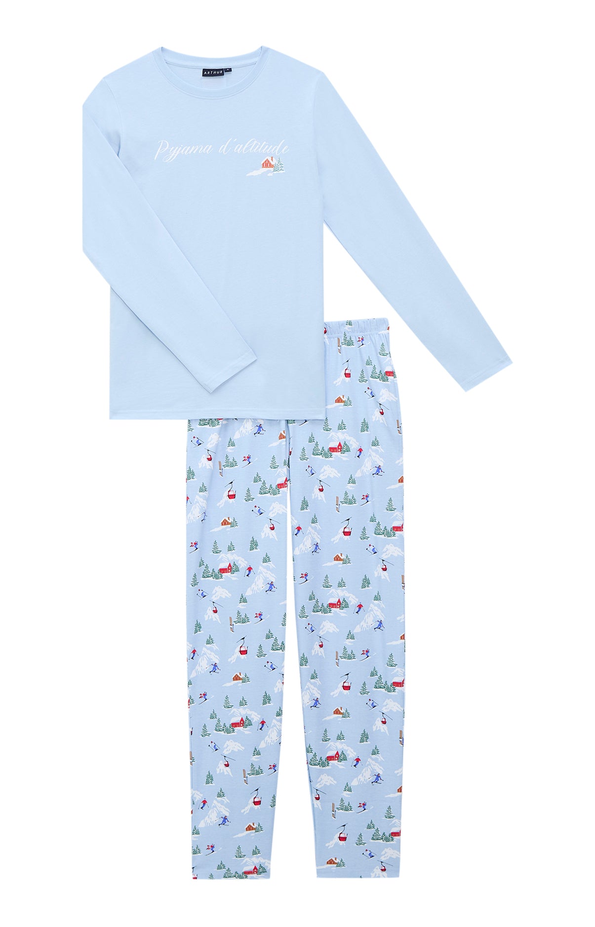 arthur-bob-pyjama-no-l-en-altitude-ciel-coton-bio image 3