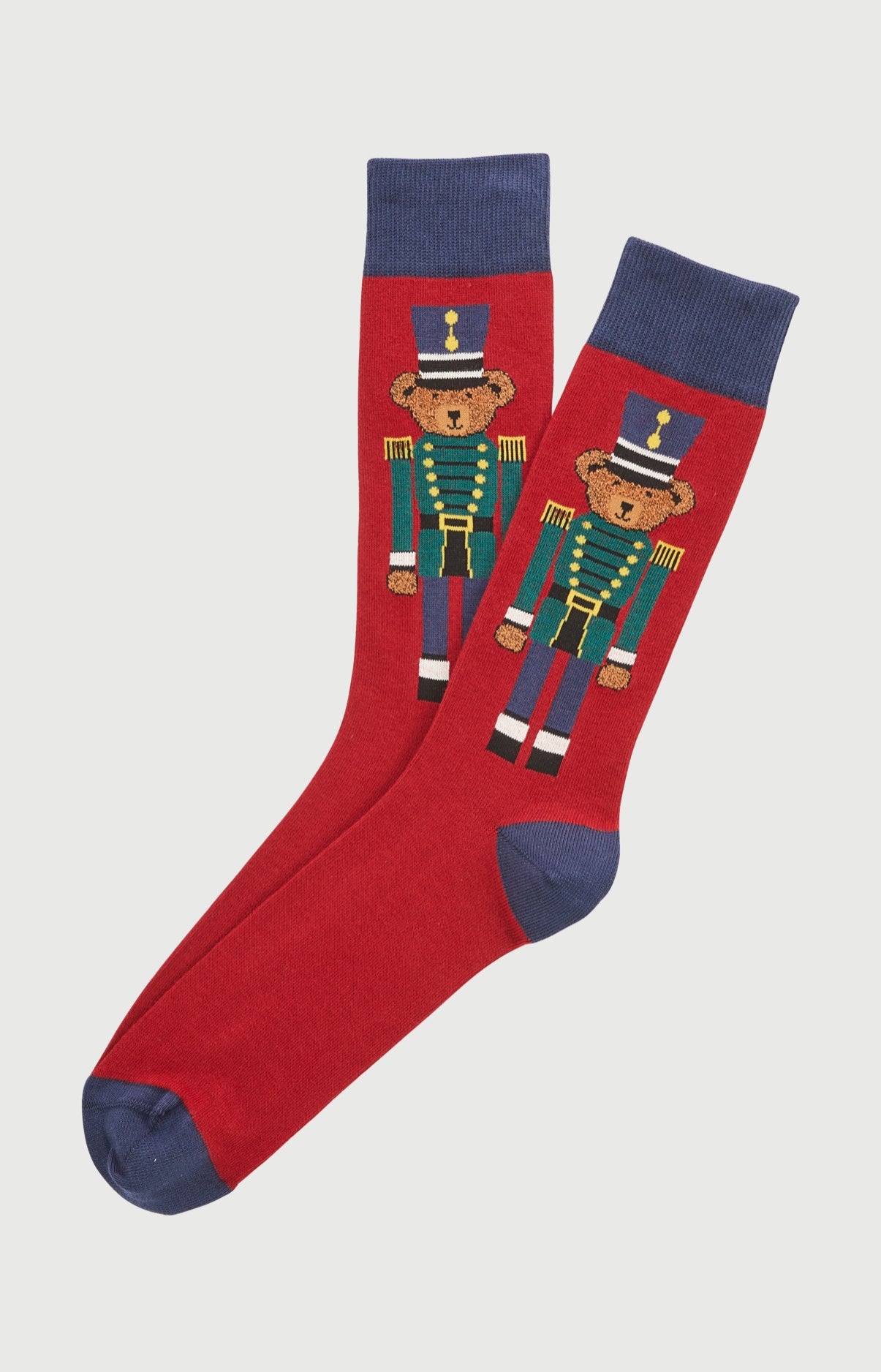 arthur-bob-chaussettes-teddy-casse-noisette-coton-bordeaux image 1