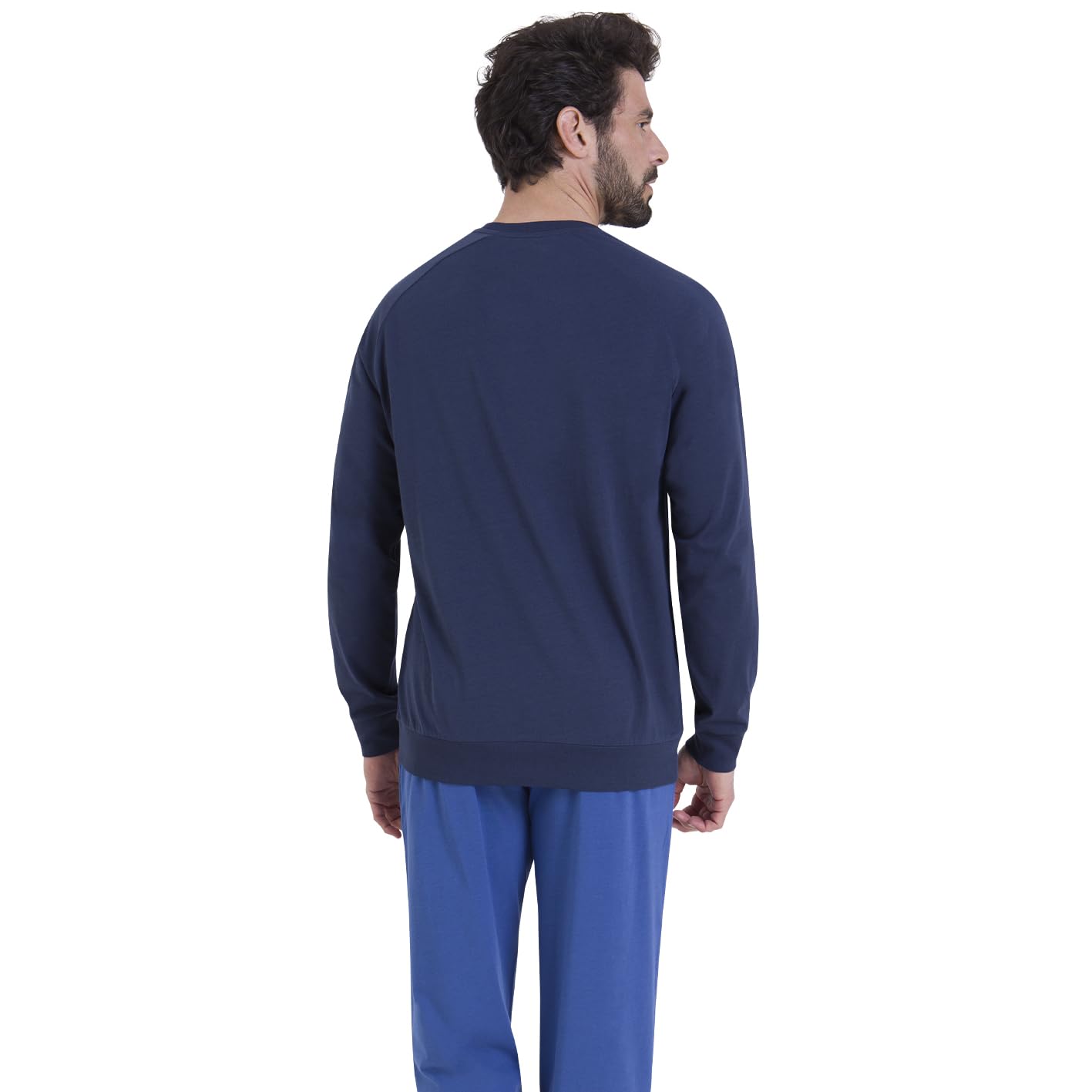 athena-thermik-pyjama-long-homme-coton-m-manches-longues image 3