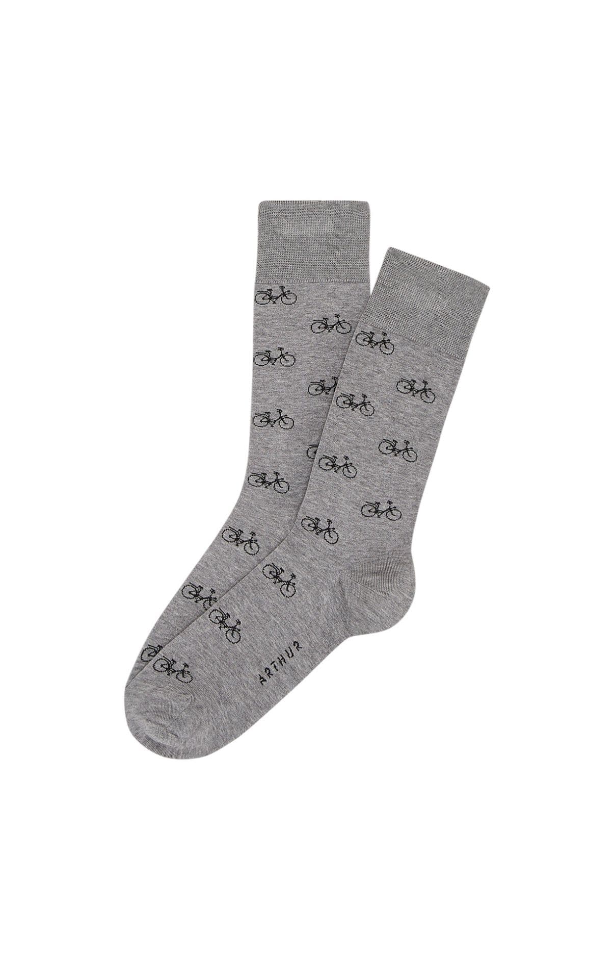 arthur-bob-v-lo-gris-chaussettes-homme-coton image 1