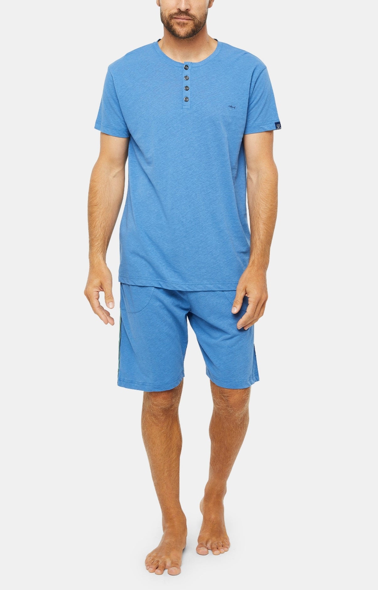 arthur-bob-denim-pyjashort-homme-denim-coton-bio image 1