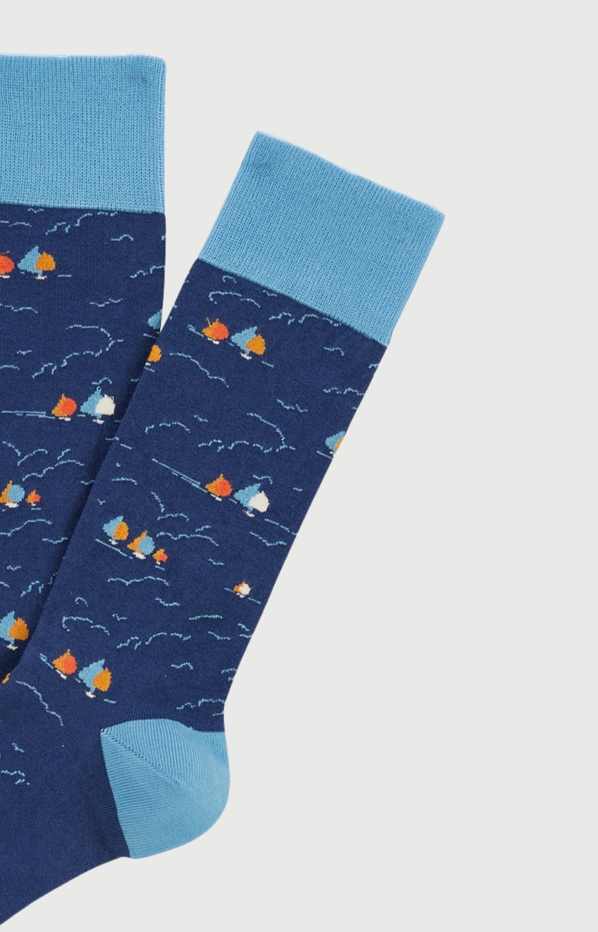 arthur-bob-tranquill-t-chaussettes-marine-coton-40-46 image 2
