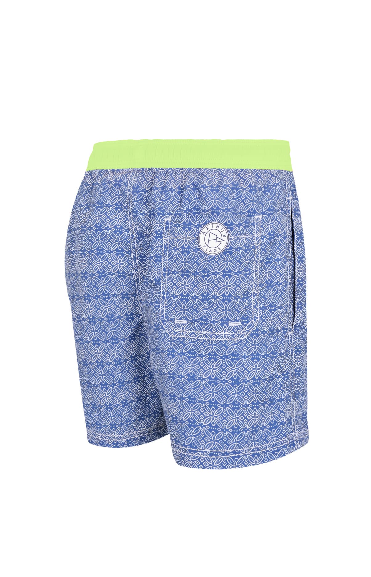 arthur-bob-ethnique-short-de-bain-denim-polyester-recycl image 5