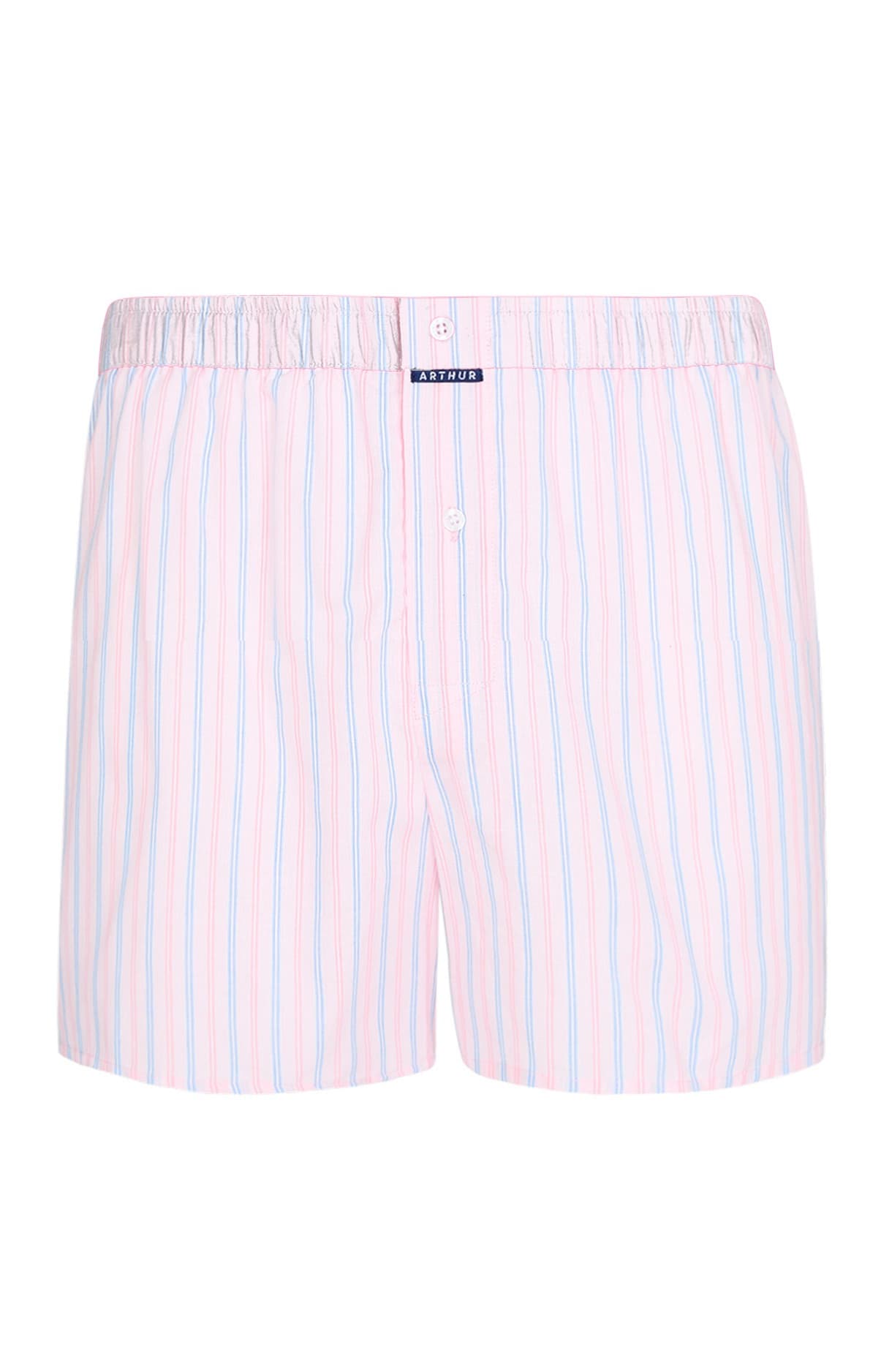 arthur-le-club-cale-on-rayure-rose-doux-coton-bio-homme image 3