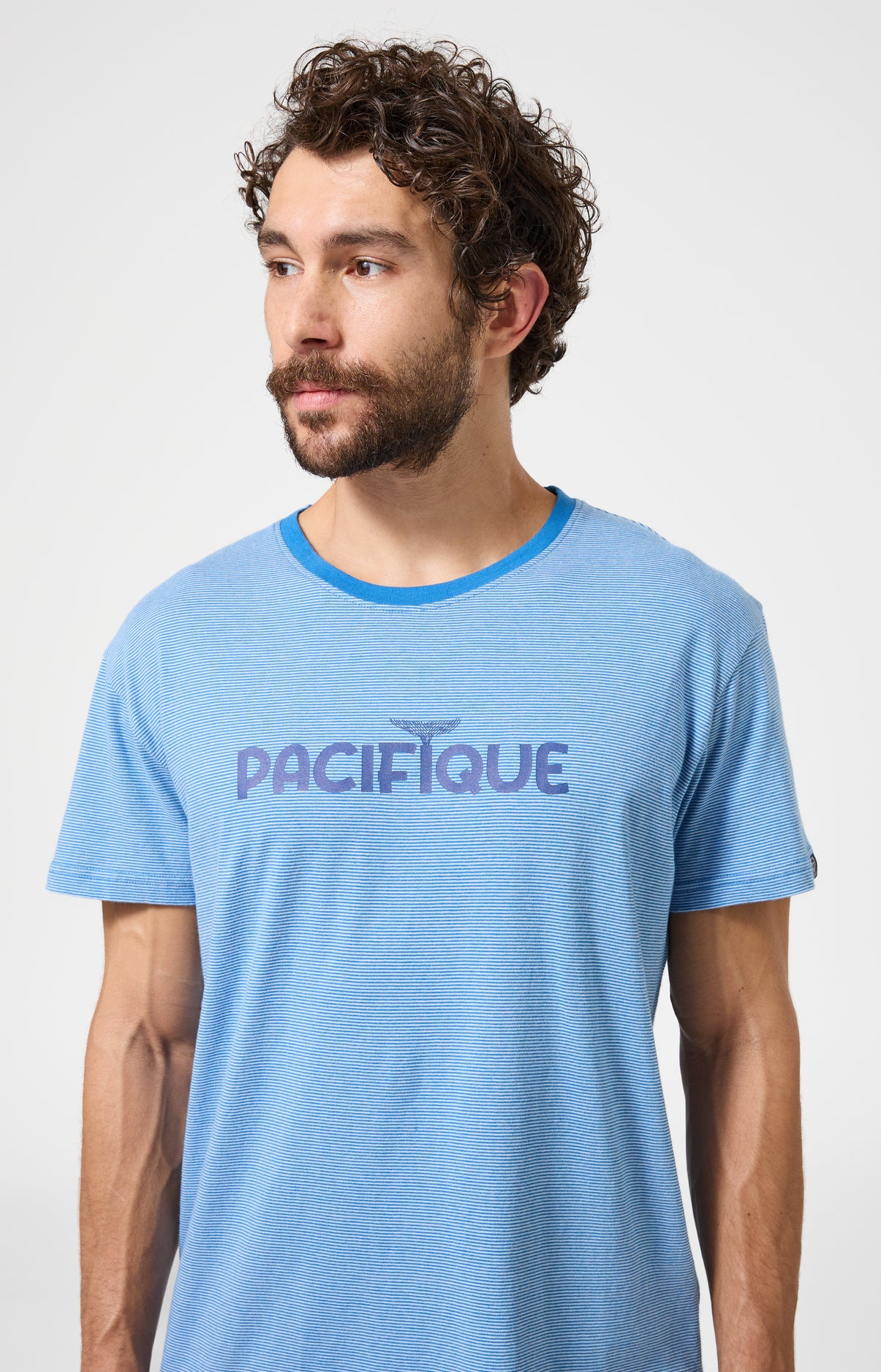 arthur-bob-pacifique-pyjashort-homme-bleu-coton-bio image 2