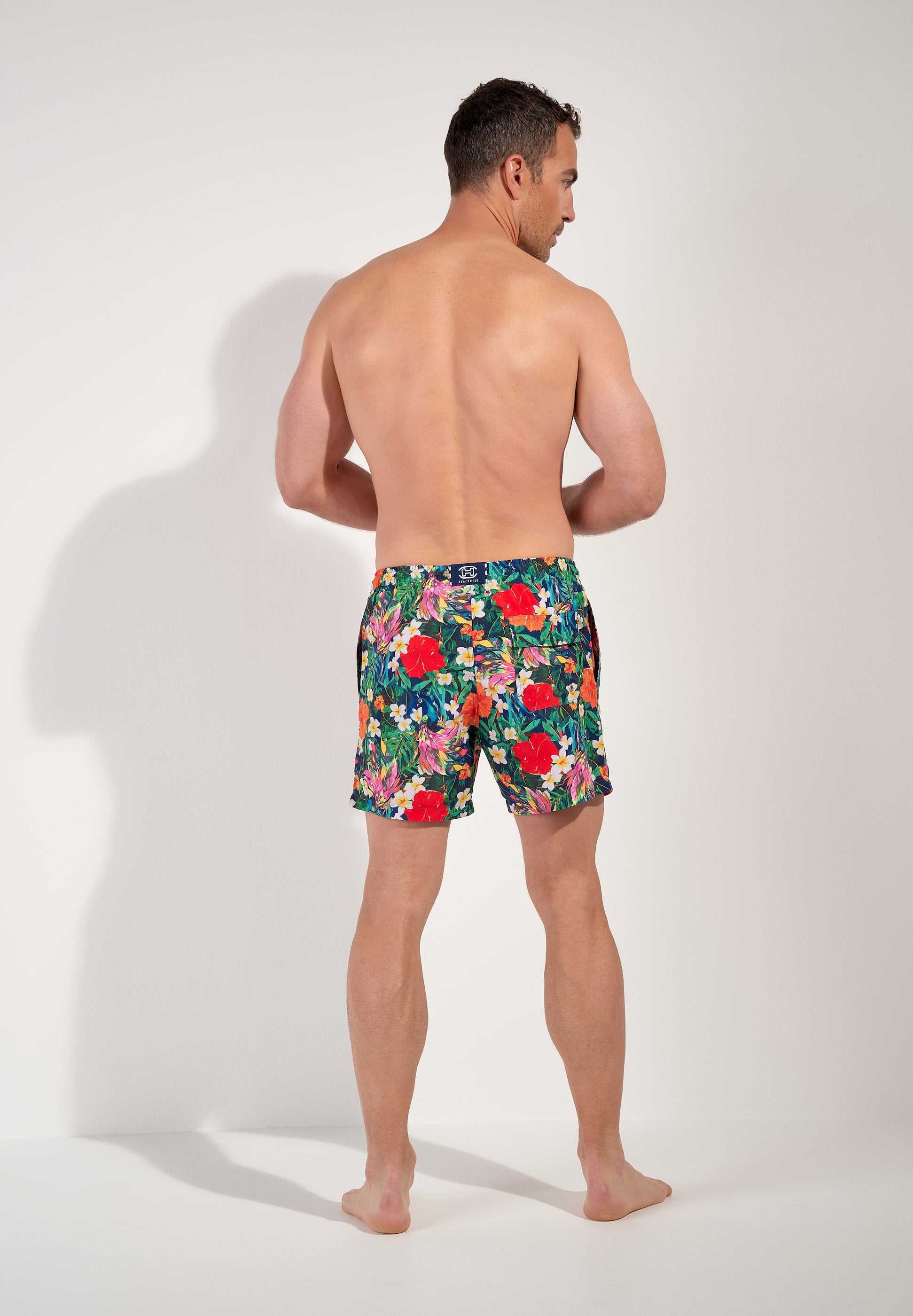 hom-h-fresh-peacock-beach-short-de-bain-multicolore-polyester image 6