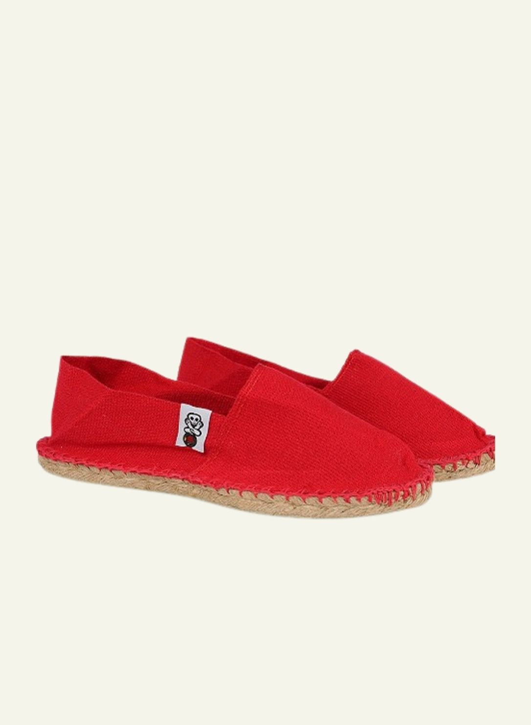 archiduchesse-sport-espadrille-rouge-cardinal-toile-coton image 1