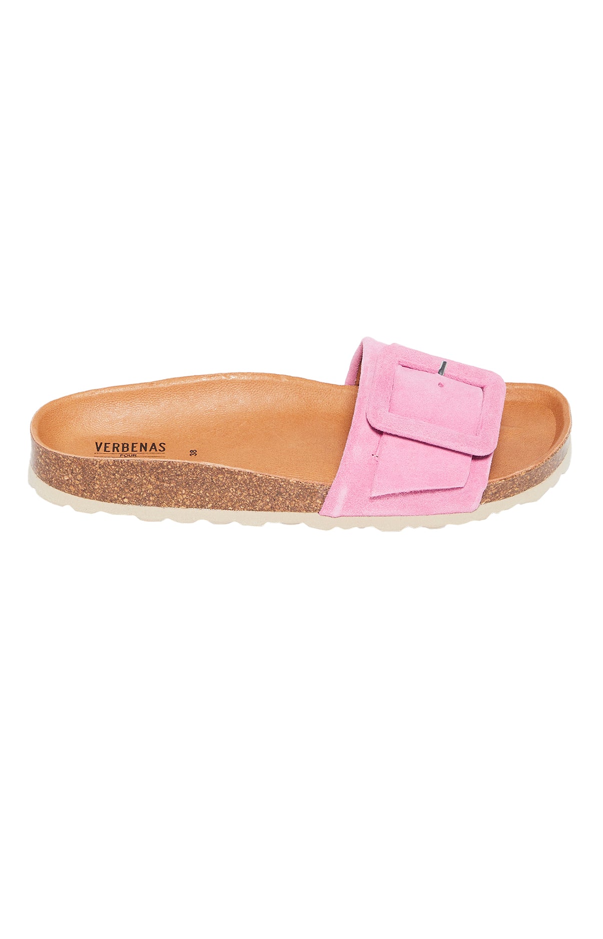 arthur-bob-fraise-sandales-femme-rose-cuir-velours image 2