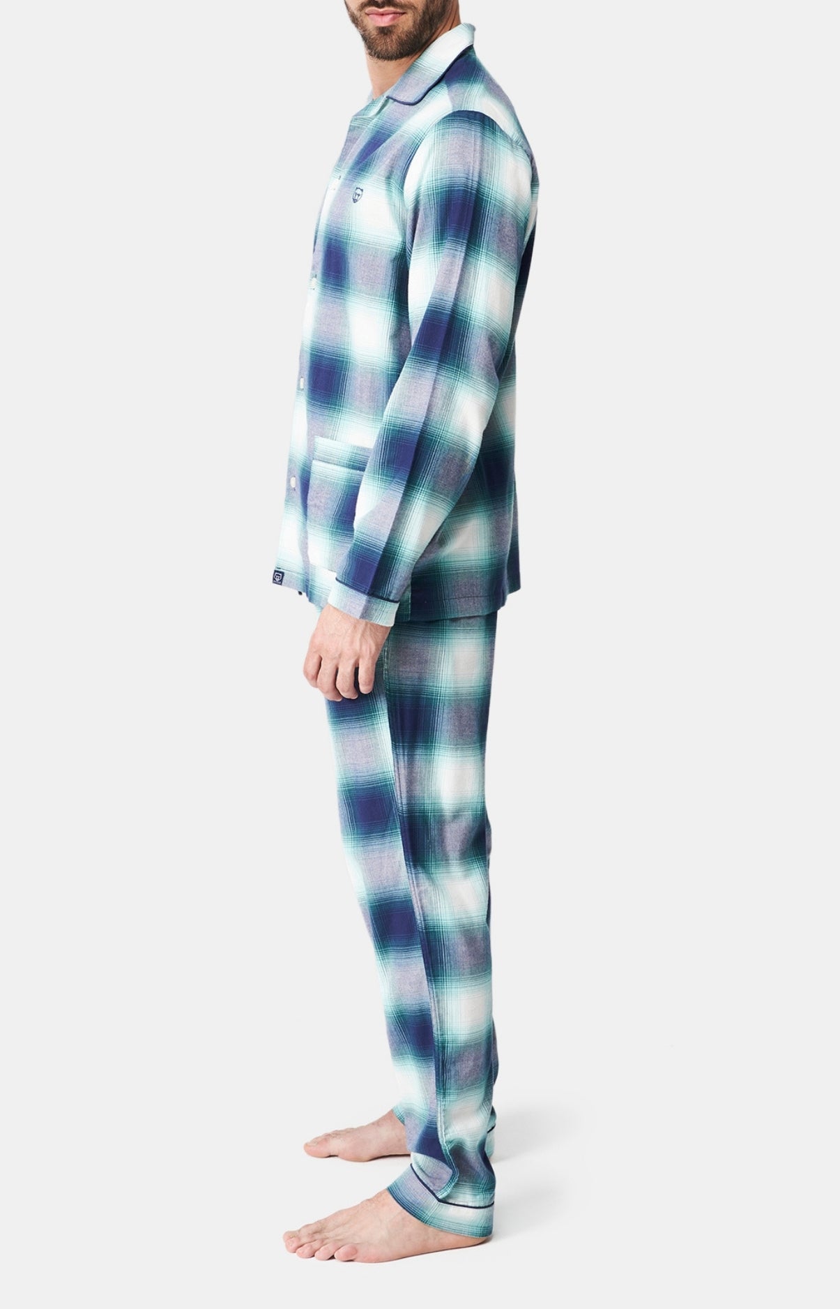 arthur-bob-liam-pyjama-homme-marine-flanelle-chaude image 4