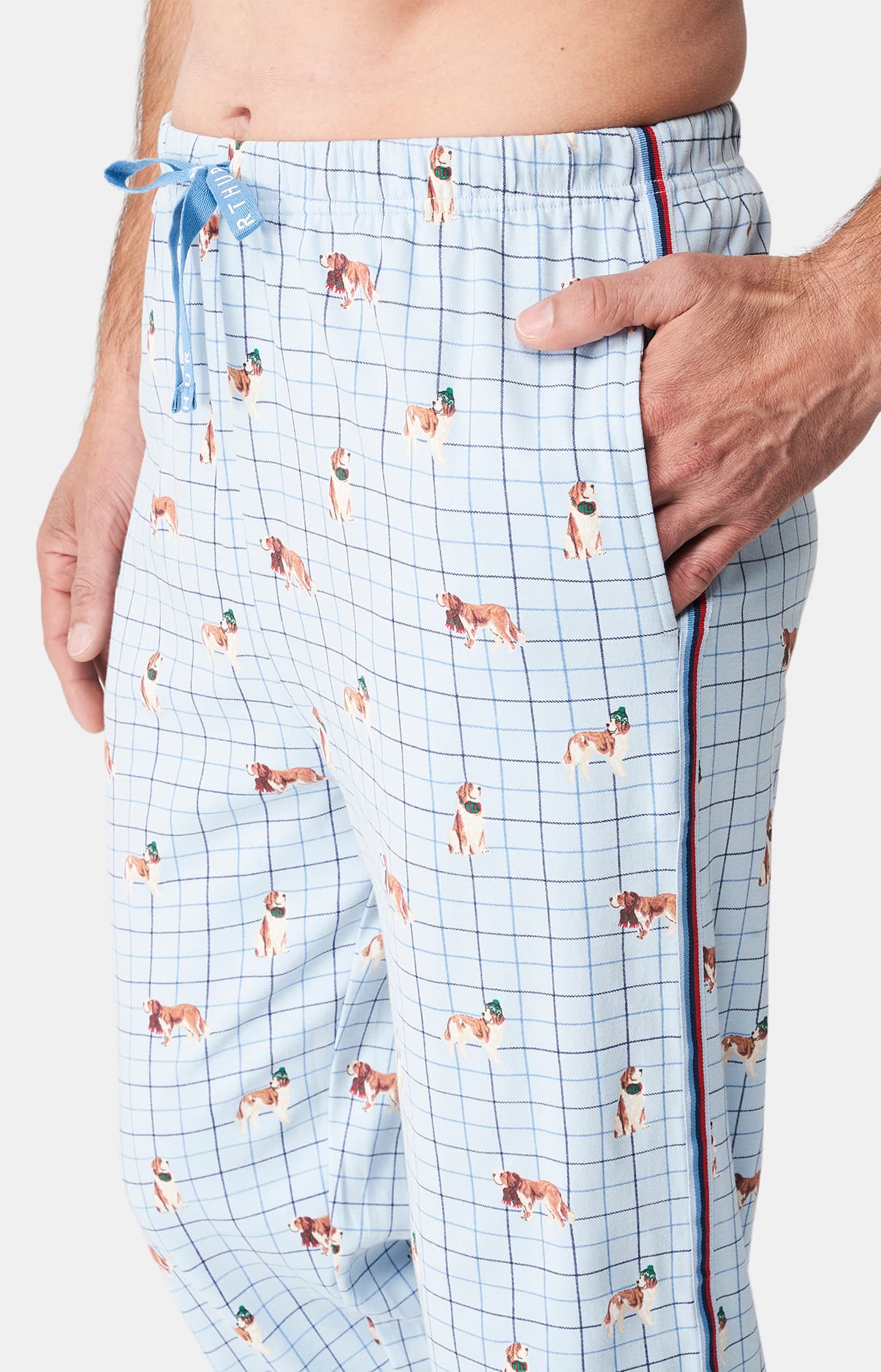 arthur-bob-pyjama-boutonn-wouf-coton-pais-ciel image 6
