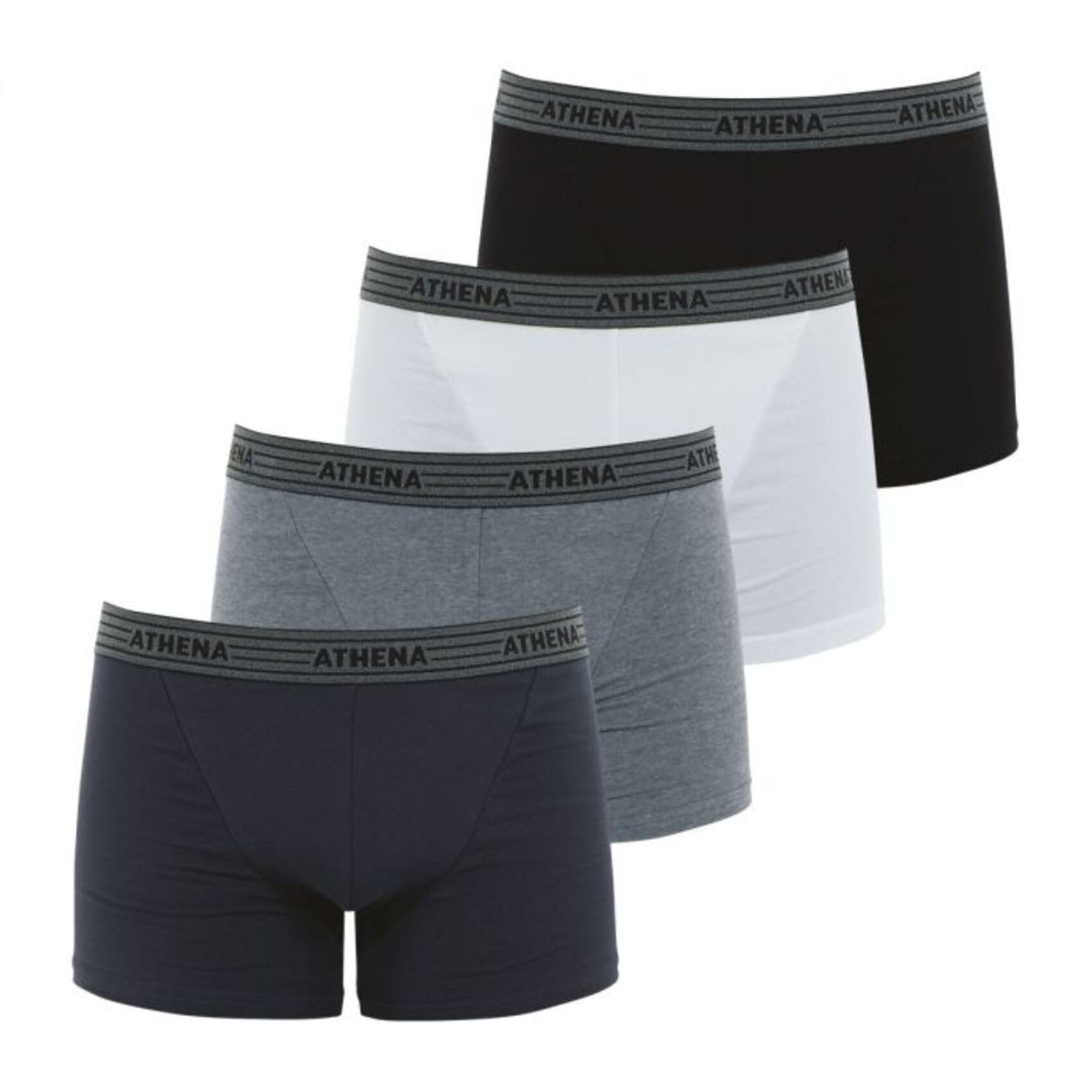 athena-ecopack-boxer-homme-m-lot-de-4-coton-stretch image 7
