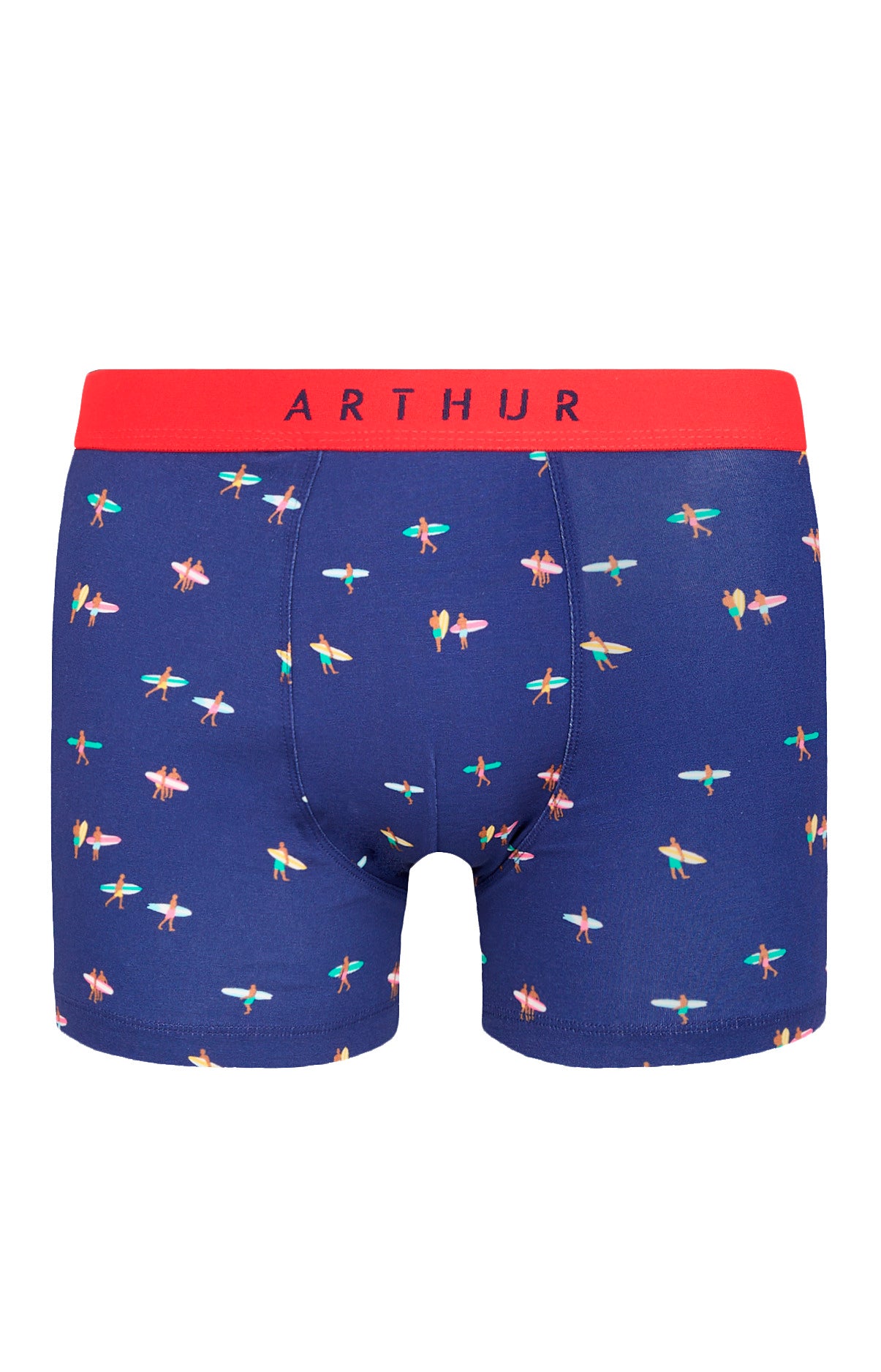 arthur-bob-boxer-coton-bio-marine-surf image 3