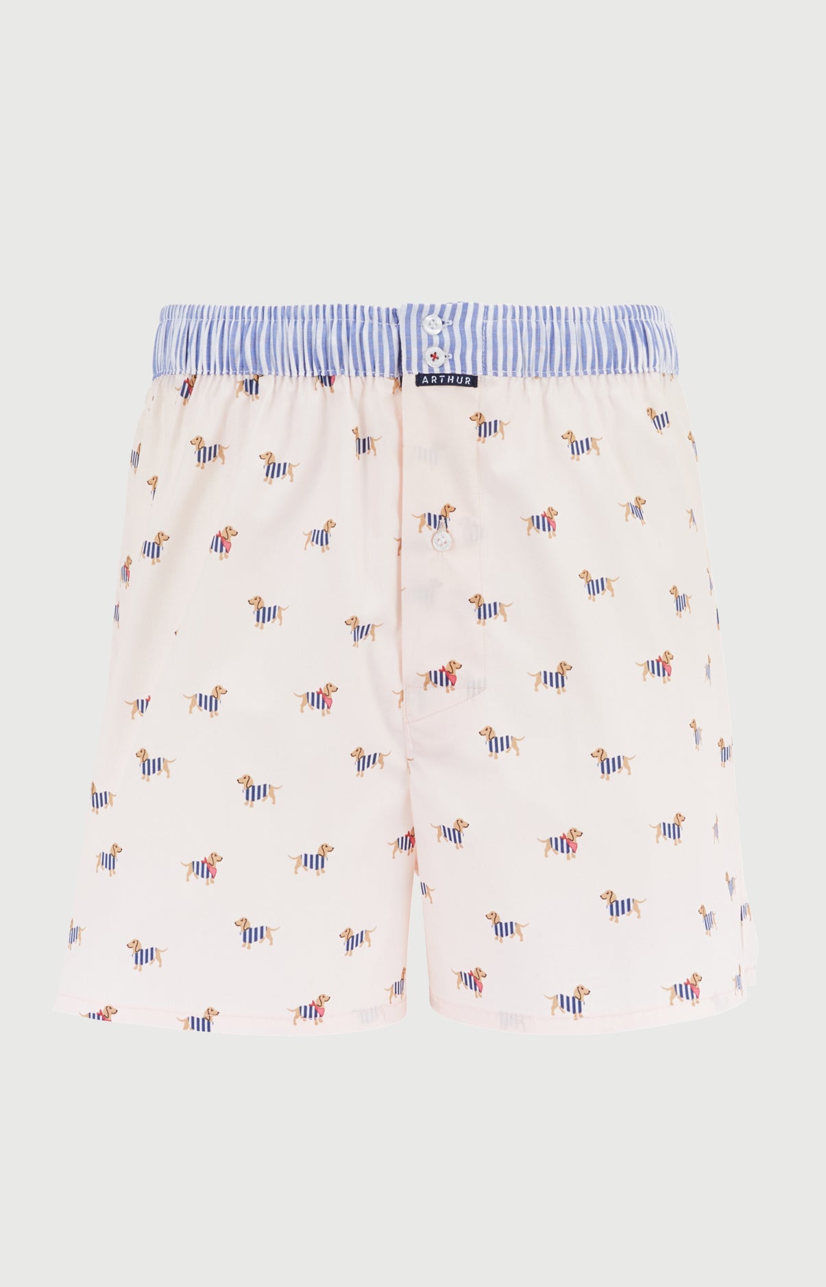 arthur-le-club-n-1246-cale-on-homme-rose-coton-bio image 3