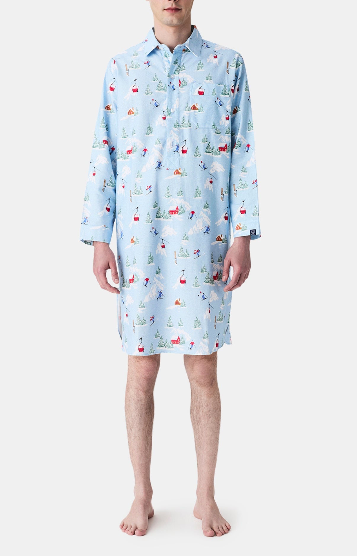 arthur-bob-altitude-chemise-de-nuit-pilou-homme-ciel-l image 1