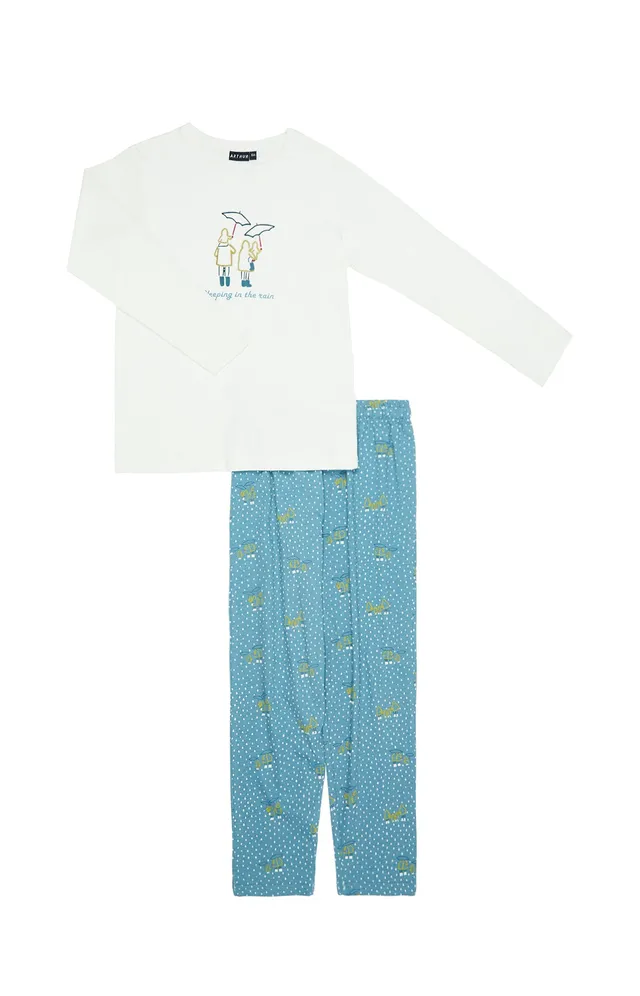 arthur-bob-sleeping-in-the-rain-pyjama-enfant-atoll-coton image 1