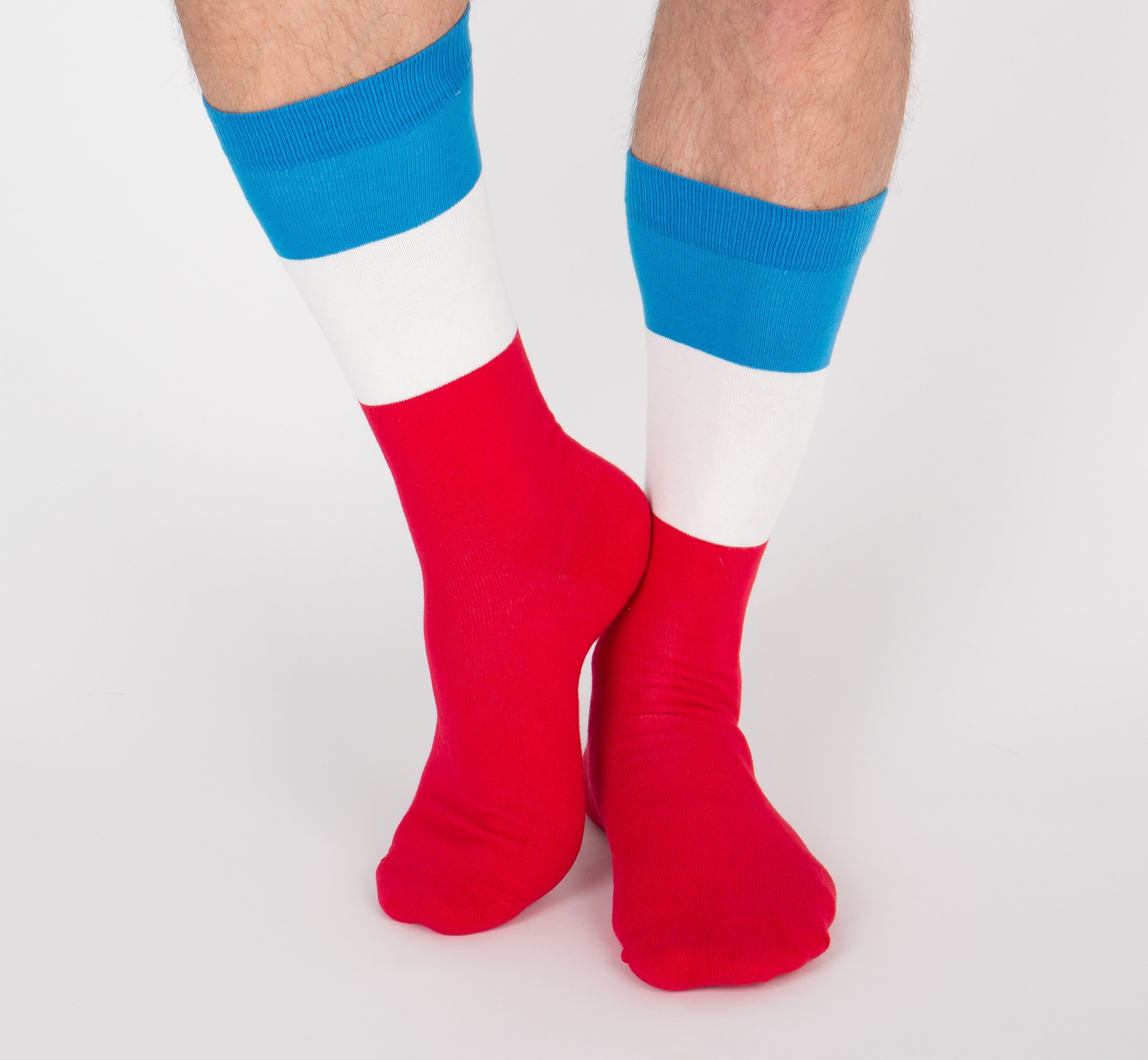 archiduchesse-fantaisie-sacr-fran-ais-chaussettes-rouge-coton image 2