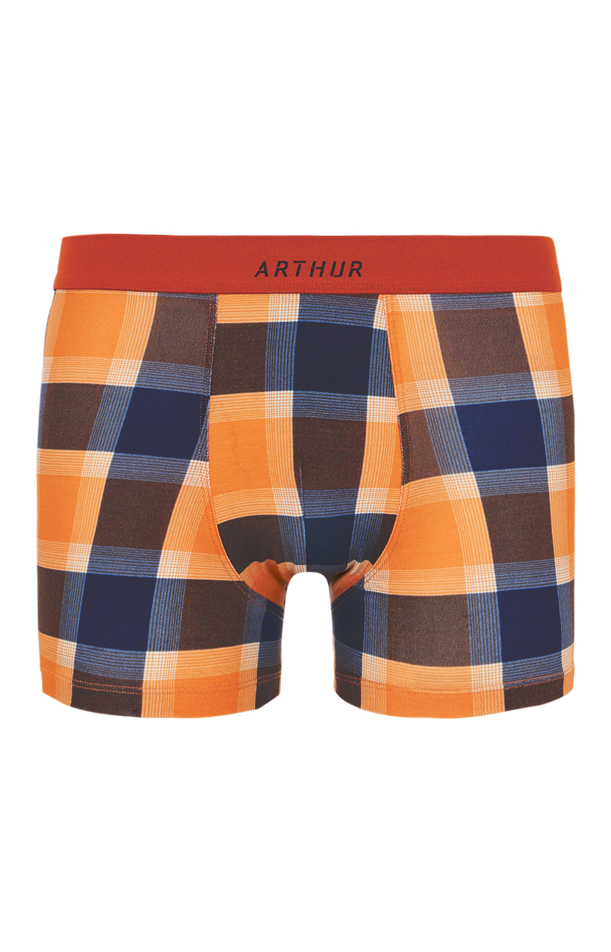 arthur-bob-fred-orange-boxer-coton-bio-tout-schuss image 3