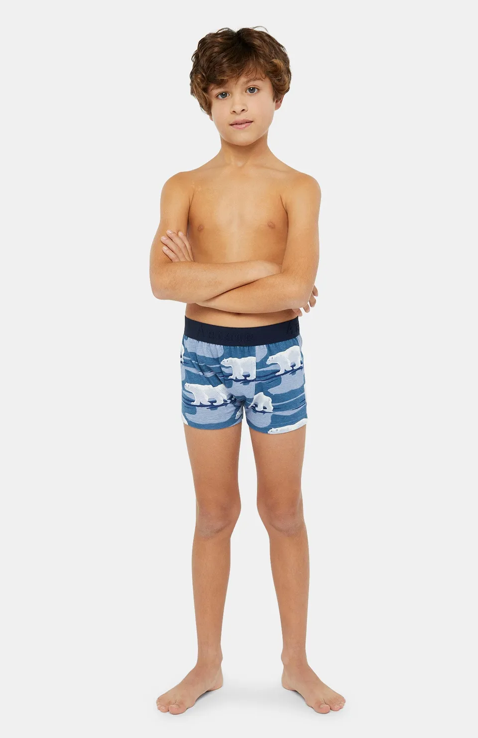 arthur-bob-ours-boxer-enfant-denim-coton image 1