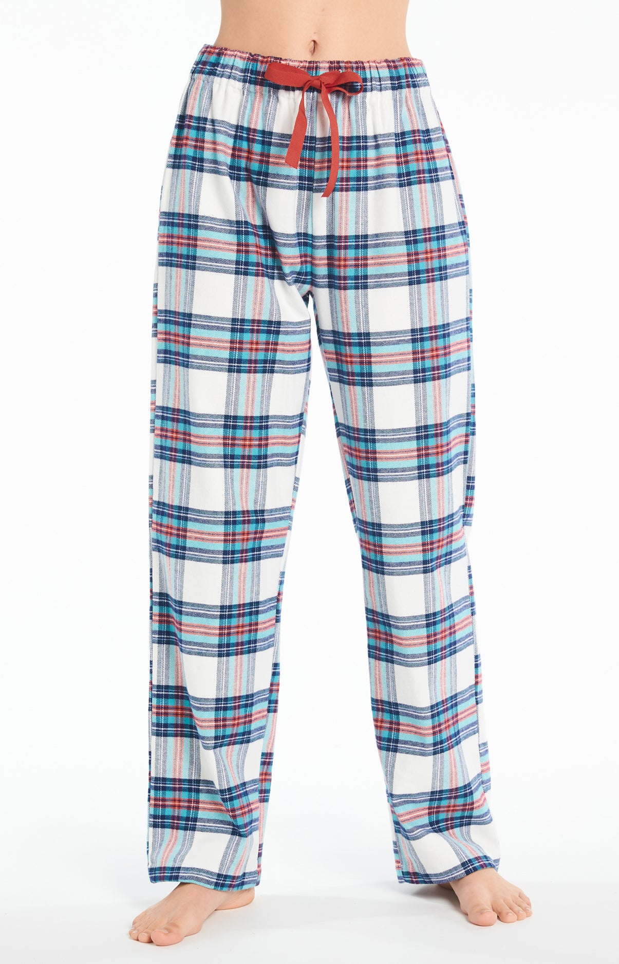 arthur-bob-pyjama-femme-logan-bleu-neige-flanelle image 5