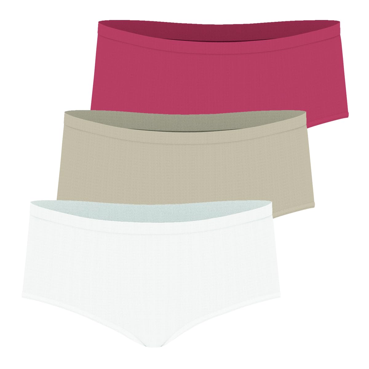 athena-ecopack-boxer-femme-lot-de-3-noir-blanc-skin image 6