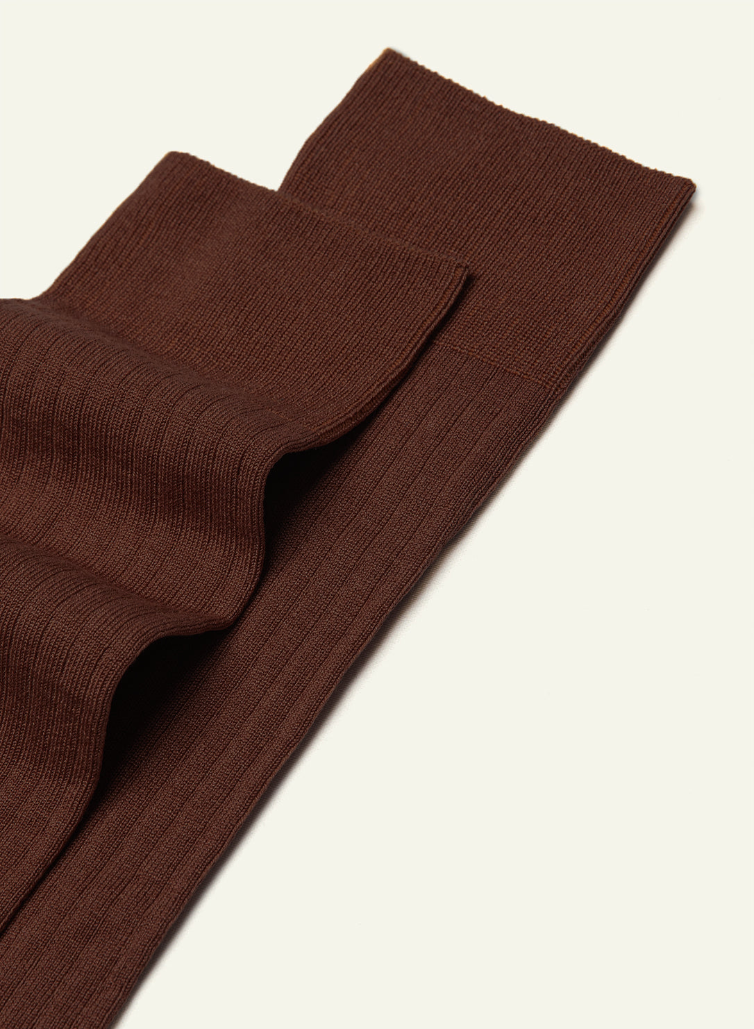 archiduchesse-de-luxe-jean-marron-chaussettes-fil-d-cosse image 3
