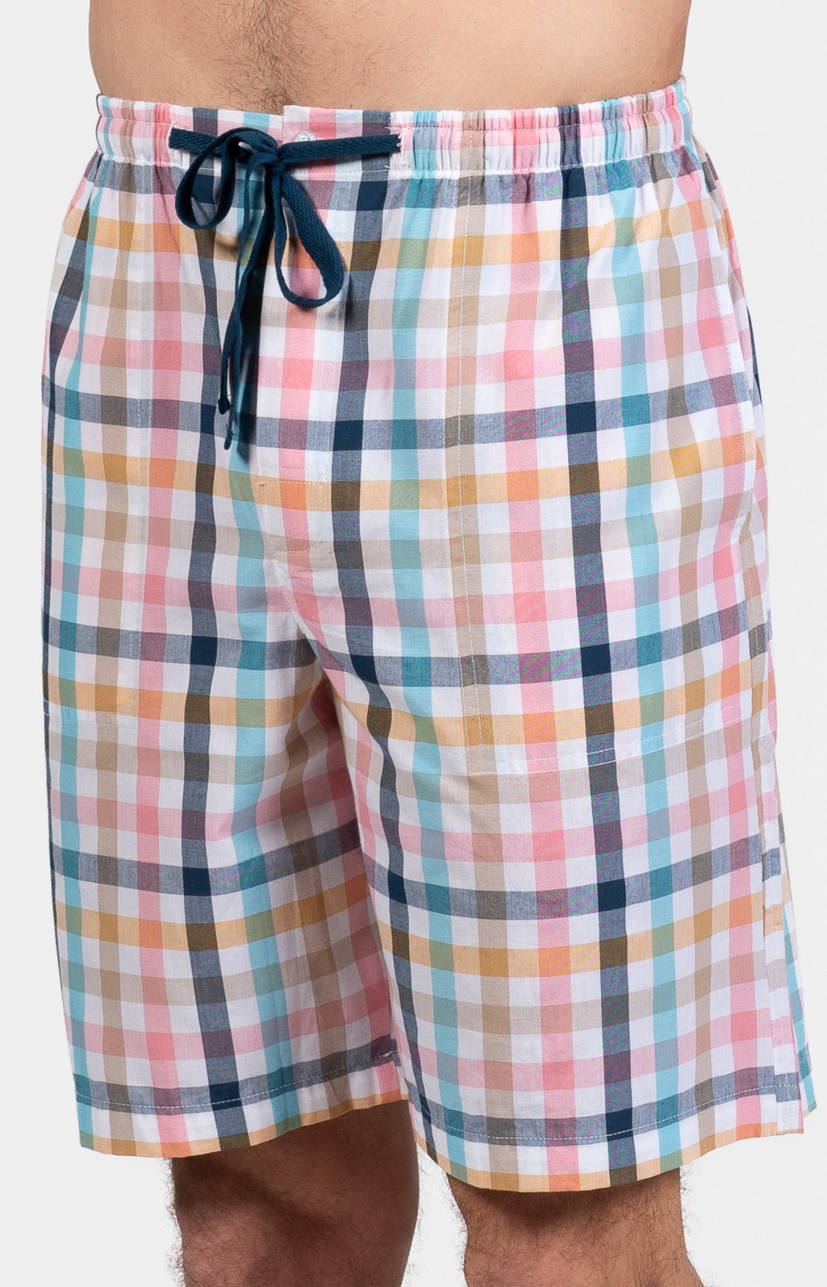 arthur-bob-criston-pyjashort-homme-rose-coton image 4